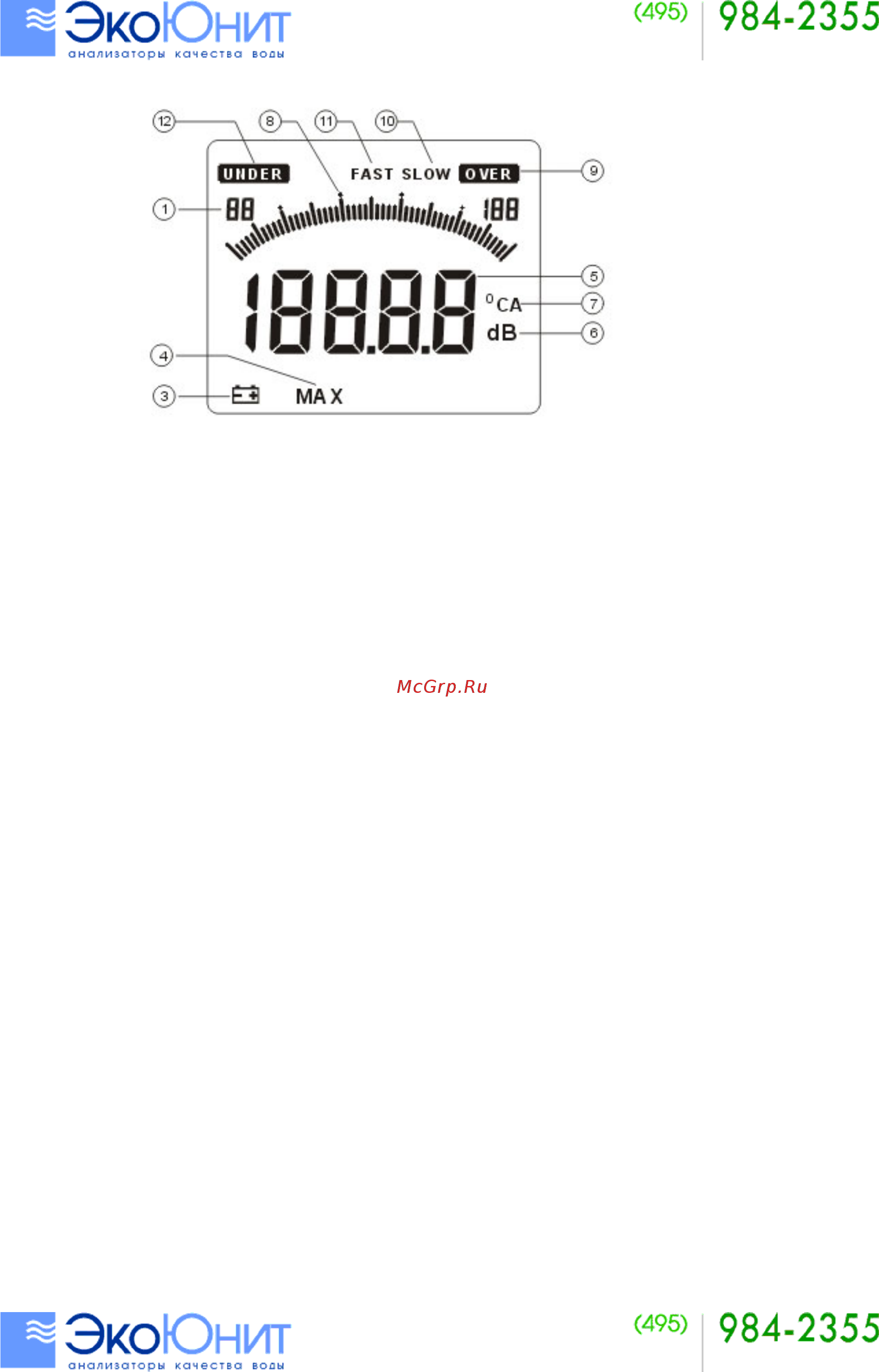 Smartsensors AR814 Инструкция по эксплуатации онлайн [3/4] 439754