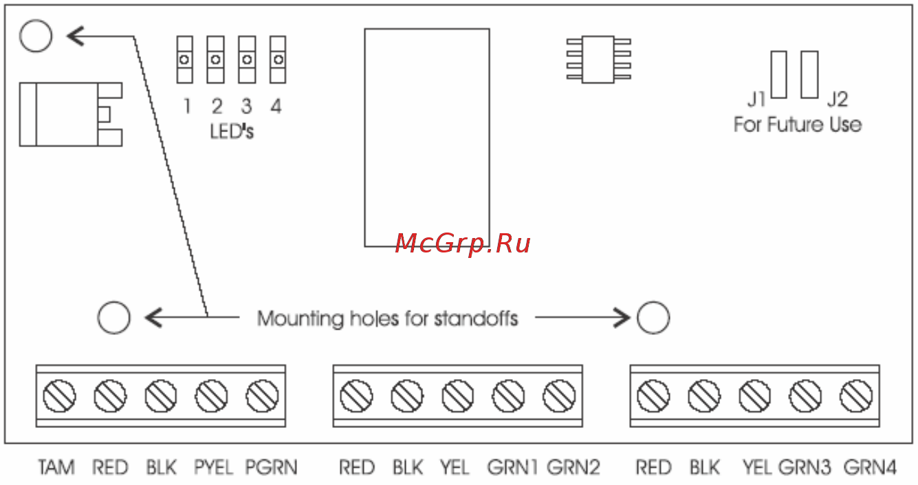 DSC PC5320 Инструкция по установке онлайн