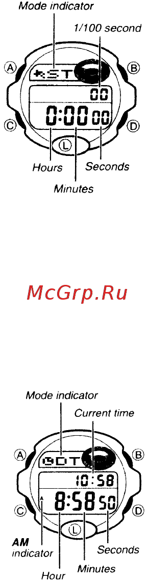 Casio BG-155L-1V Инструкция по эксплуатации онлайн [4/4] 440532