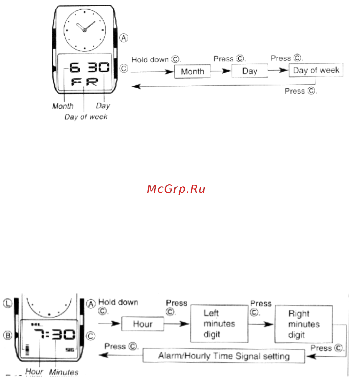 Casio FS-101-6MER Инструкция по эксплуатации онлайн [4/6] 440901