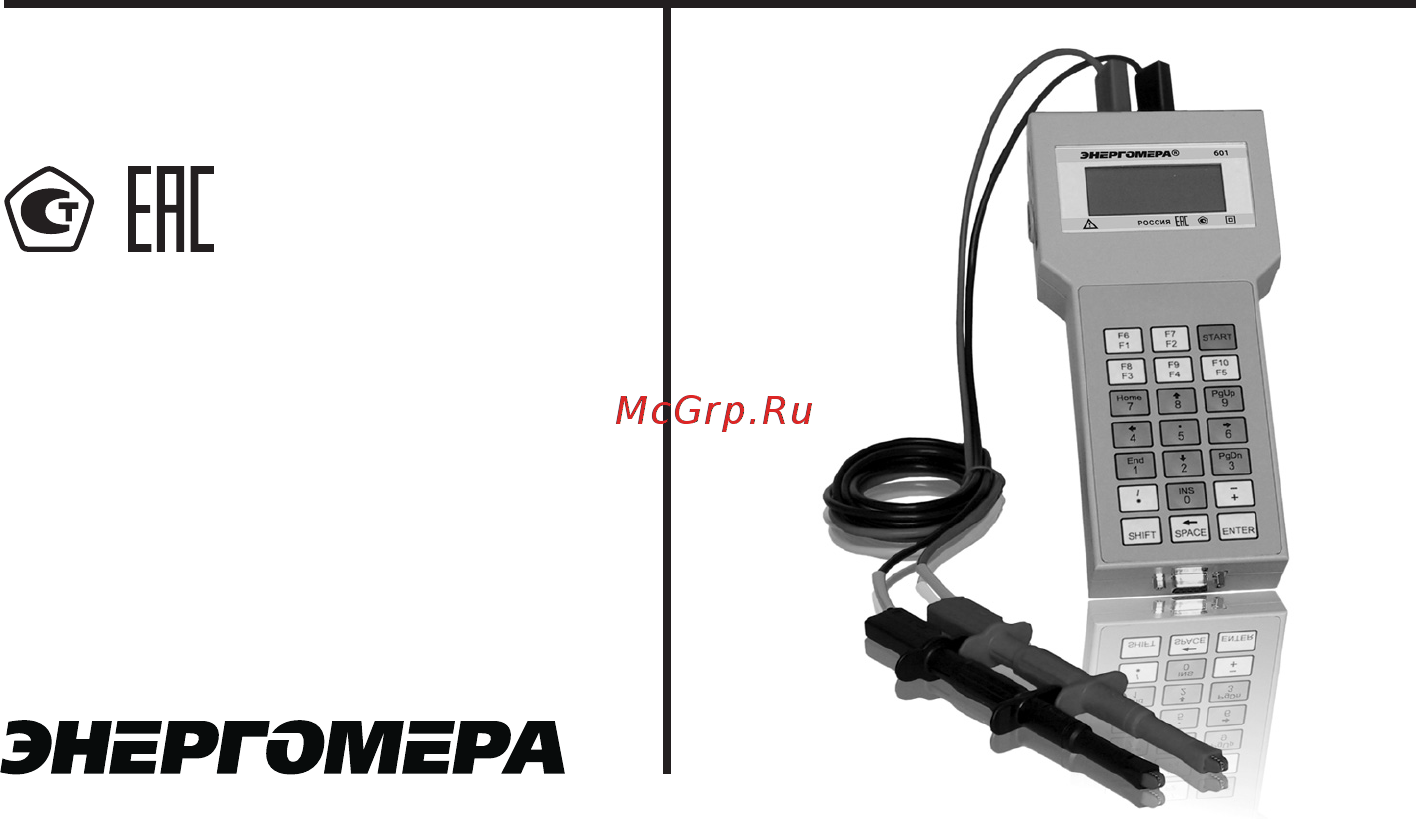 Энергомера СЕ601 Формуляр онлайн