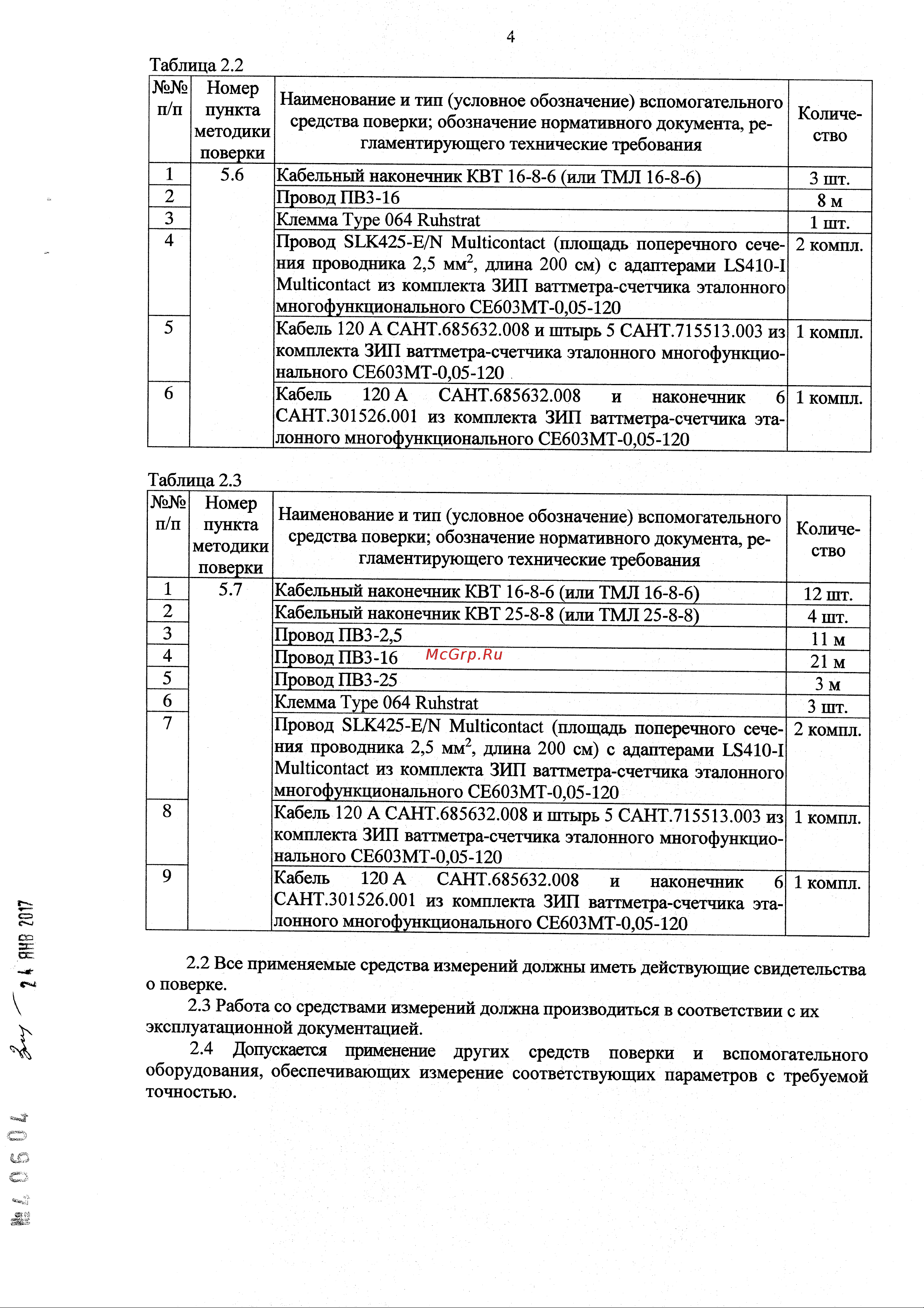 Энергомера ТТГР-М100/100 Методика поверки онлайн [4/18] 440961