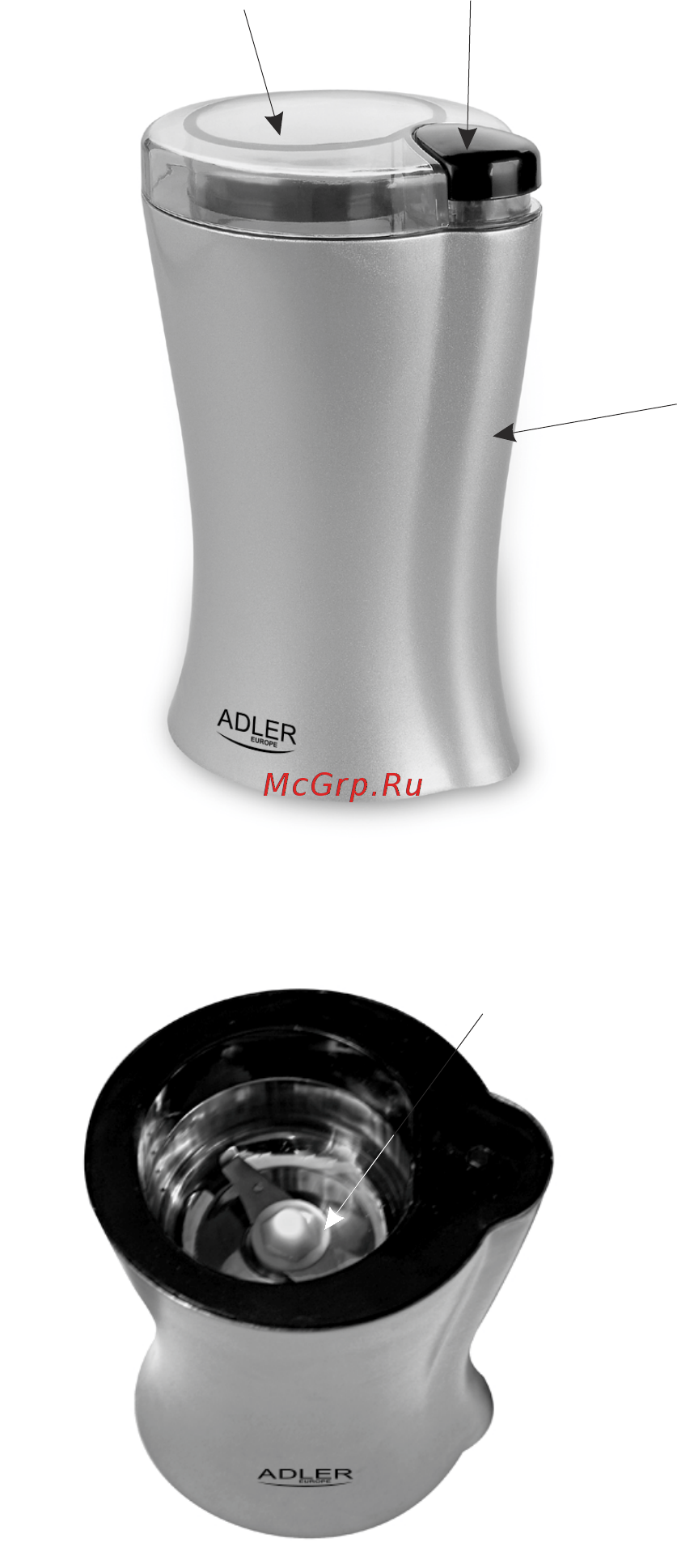 Adler AD 443 Инструкция по эксплуатации онлайн [2/48] 441268
