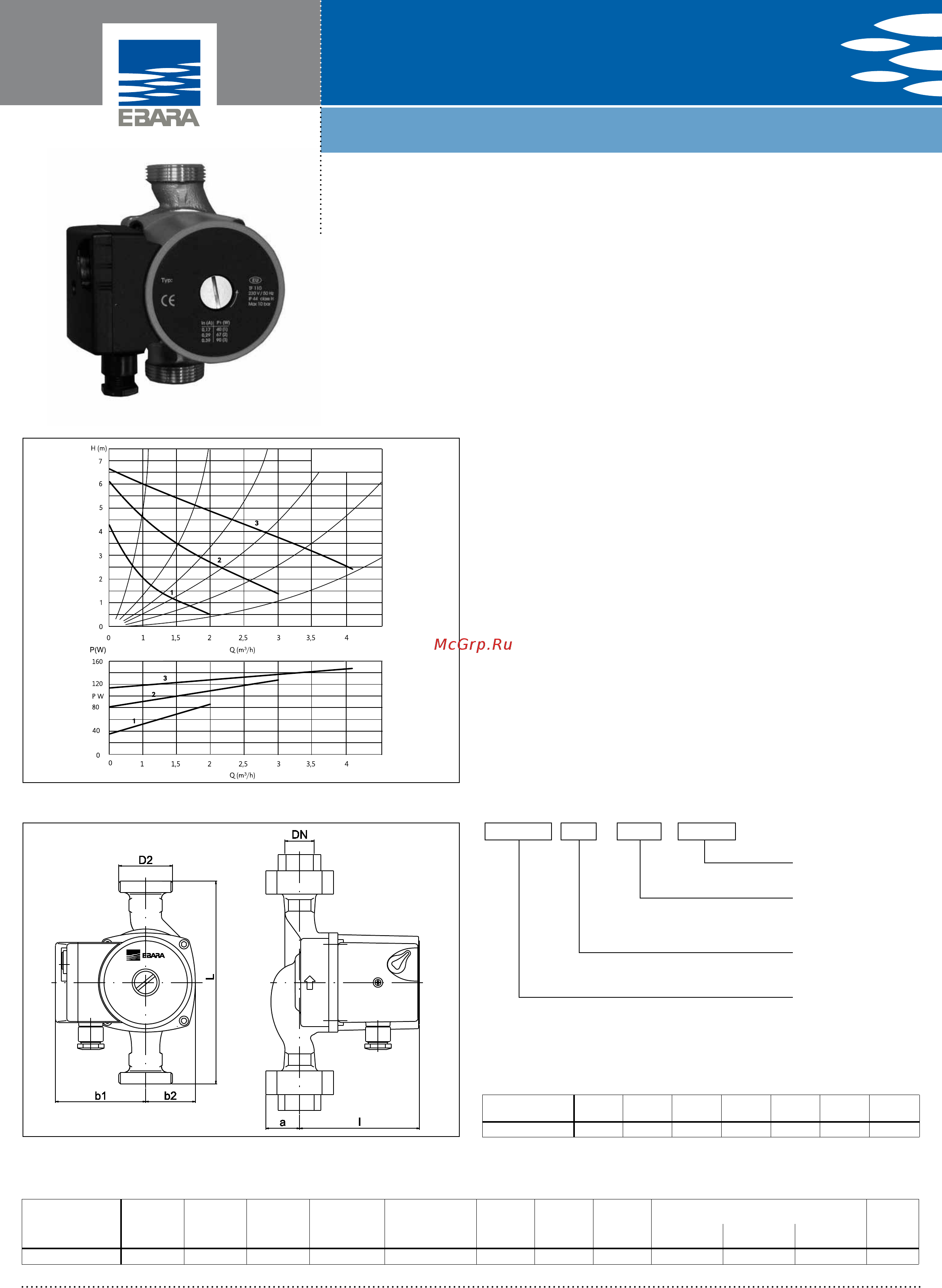 Ebara MR B 40-70 F [3/12] Mr b 70 130