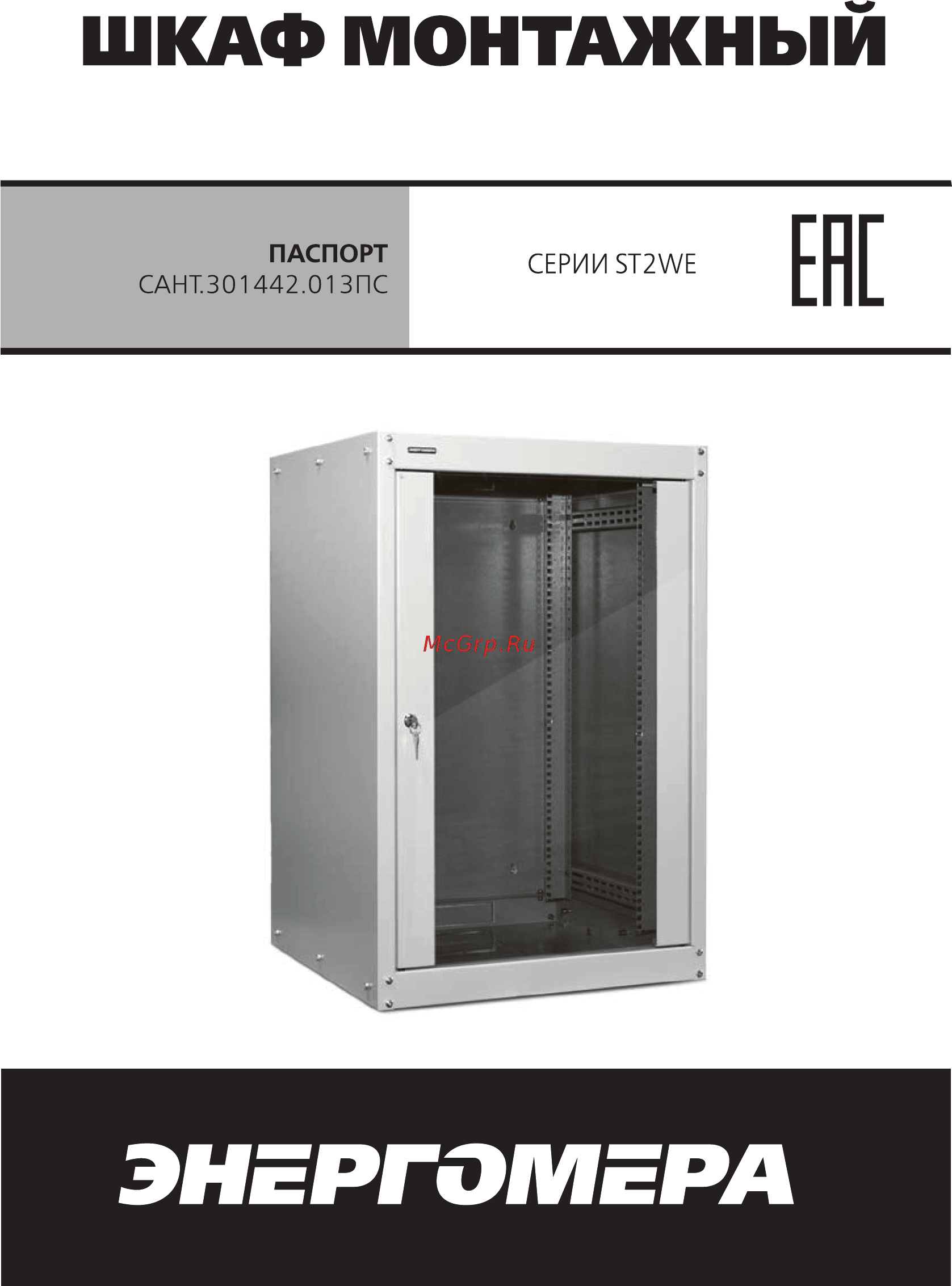 Энергомера ST2WEM-6618 Паспорт онлайн