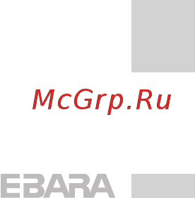 Ebara BHS 412-24 [49/59] Elektrik bağlantısı res 7 8