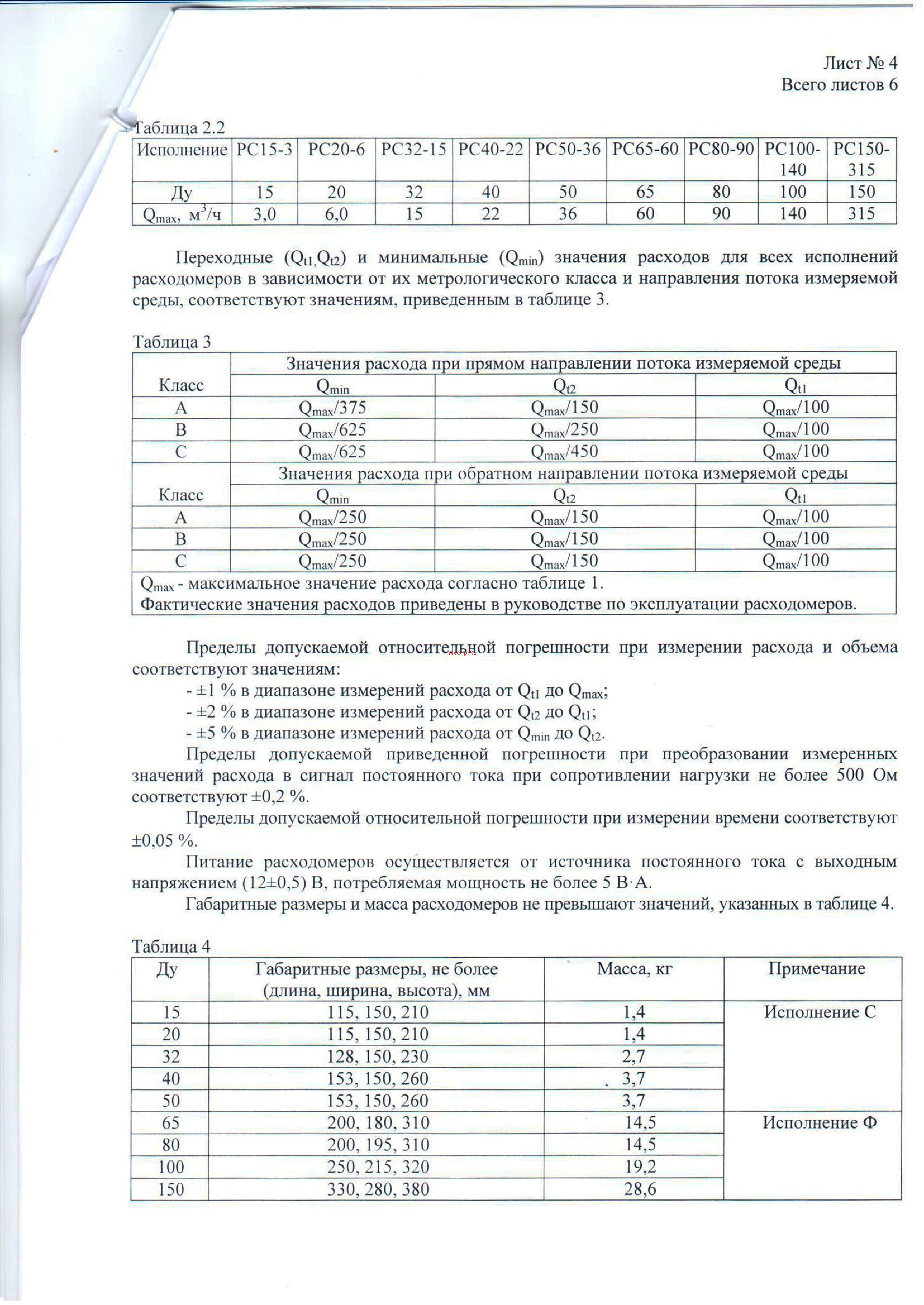 Термотроник Питерфлоу РС25-18 Описание типа онлайн [4/7] 443901