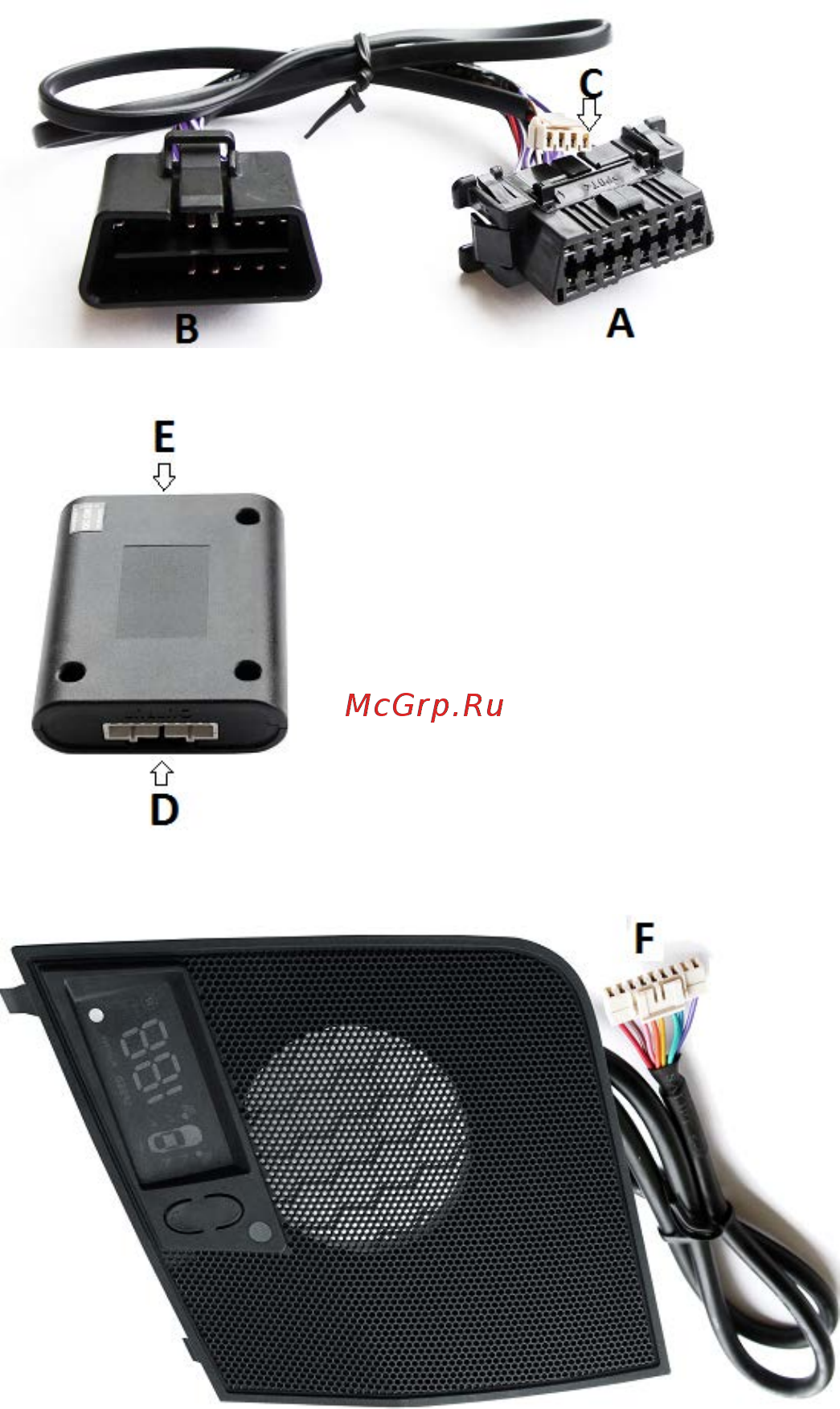 Carax HUD CRX-3120-16 [2/4] Внешний вид устройства
