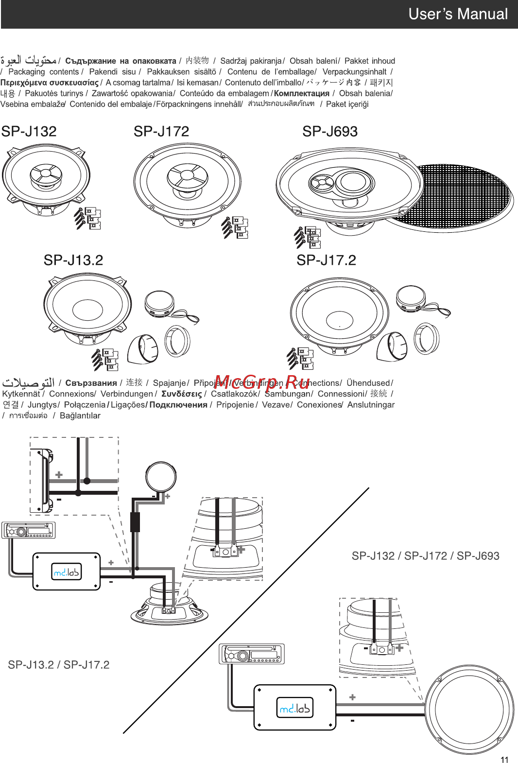 Md.lab SP-J693 [11/14] Страница 11