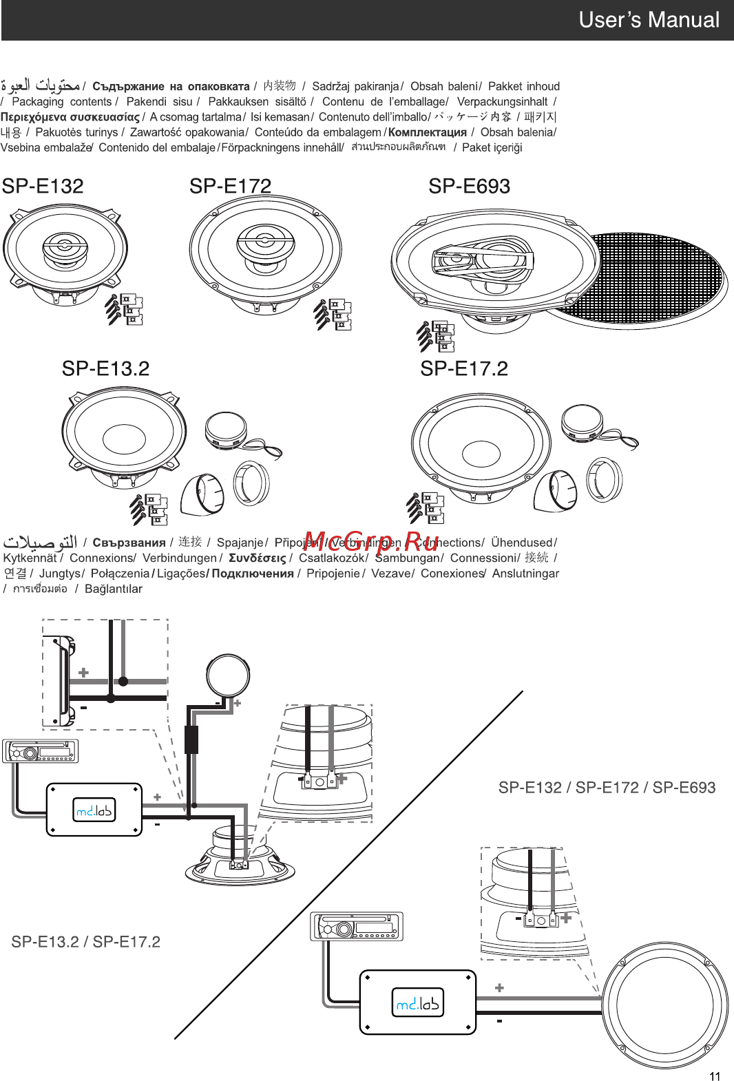Md.lab SP-E172 NEW [11/14] Страница 11