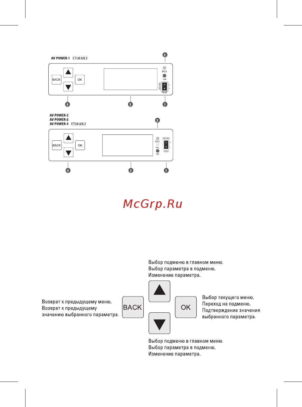 EKF AV POWER-4/3 1000A 50kA ETU6.0 Паспорт изделия онлайн [12/24] 444605