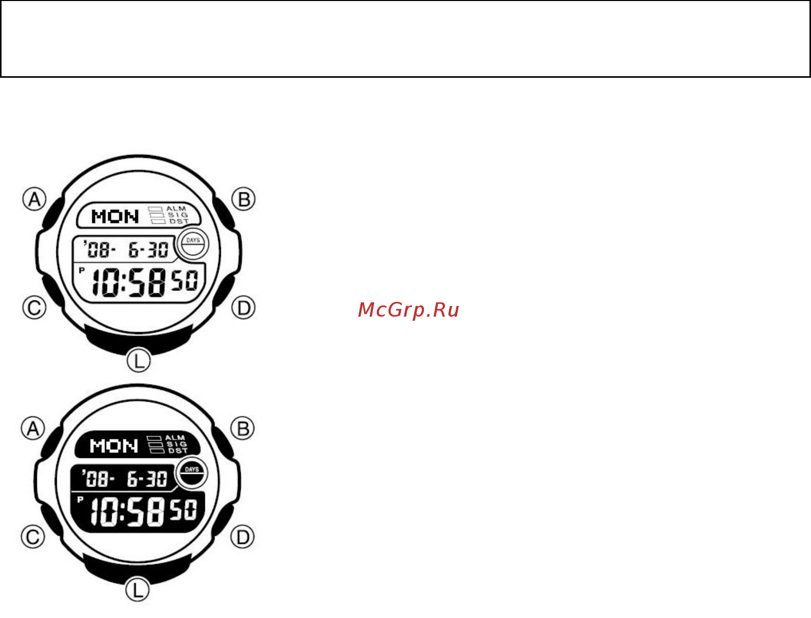 Casio BG-169DB-4E Инструкция по эксплуатации онлайн [2/5] 445079