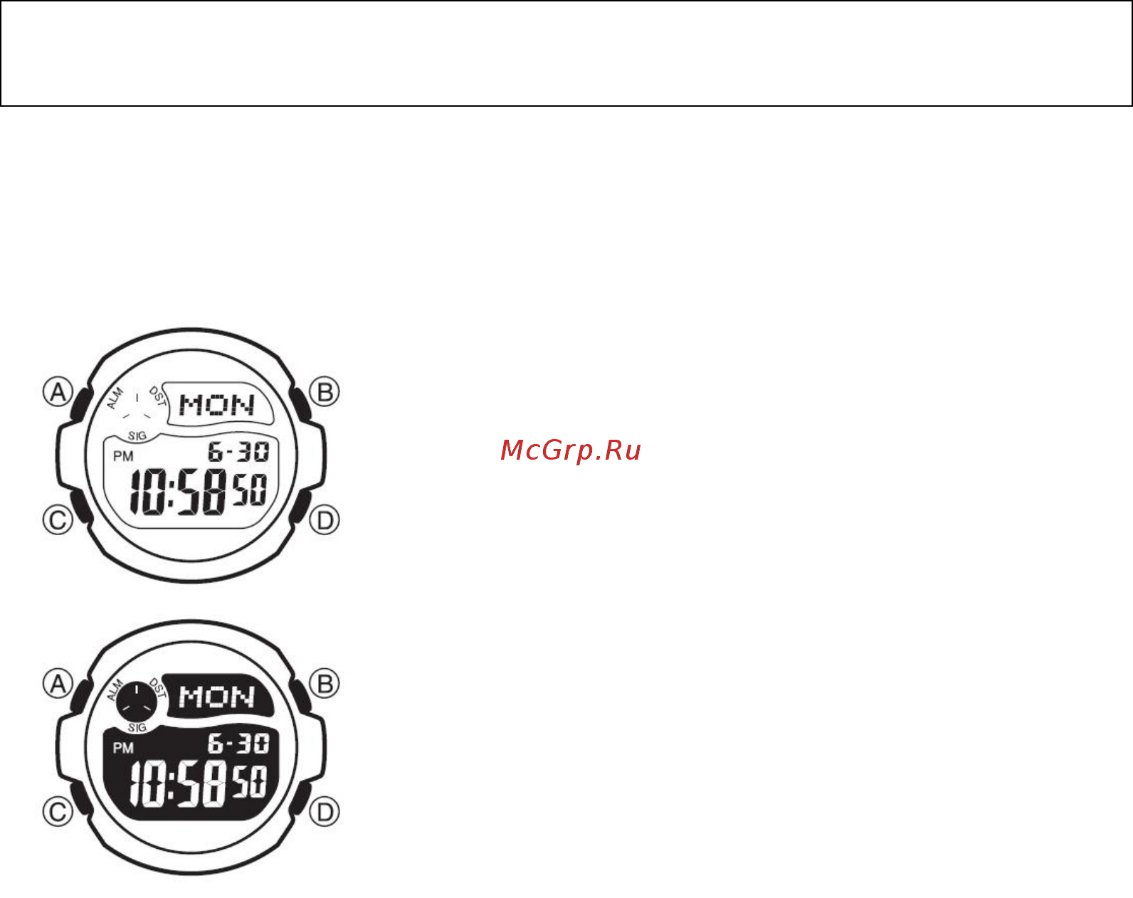 Casio BG-3001A-2E Инструкция по эксплуатации онлайн [2/5] 445115