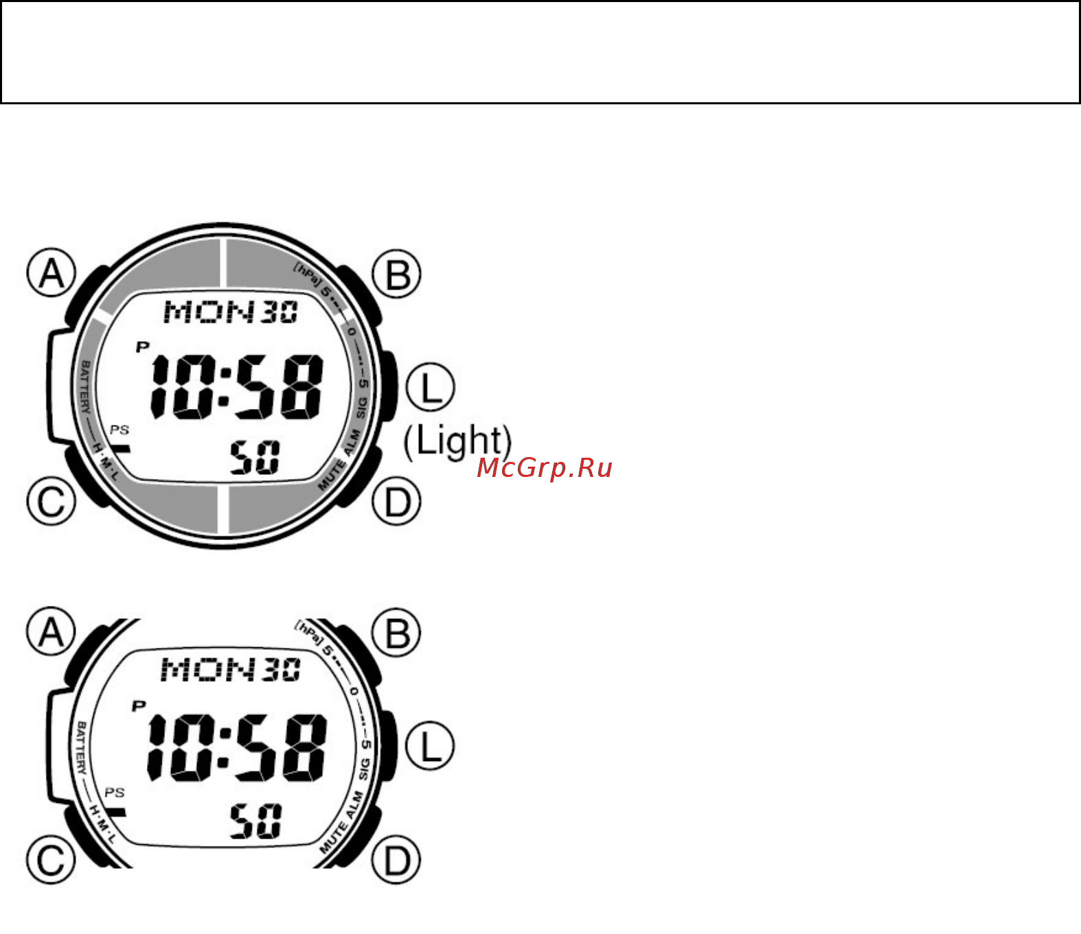 Casio PRG-140-1V Инструкция по эксплуатации онлайн [2/9] 445121