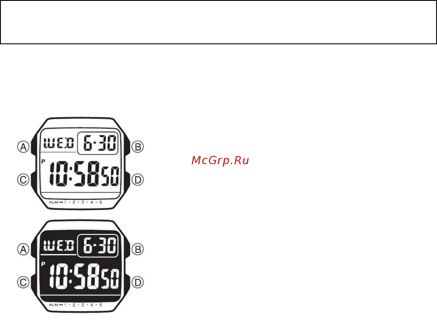 Casio F-201WA-1A Инструкция по эксплуатации онлайн [2/4] 445592