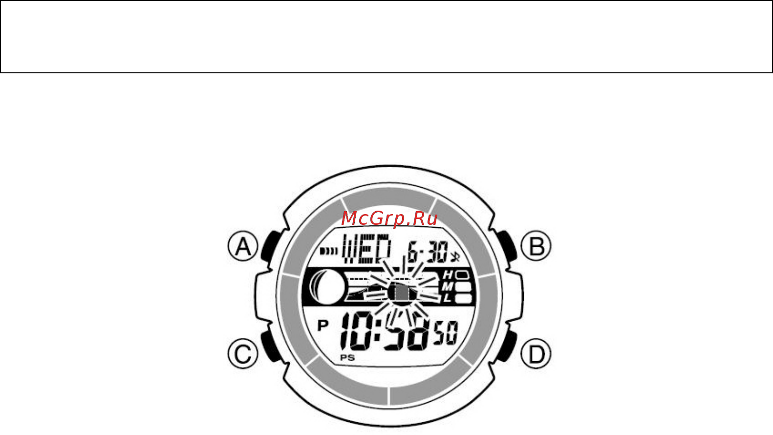 Casio W-S210H-1A Инструкция по эксплуатации онлайн [2/7] 445620