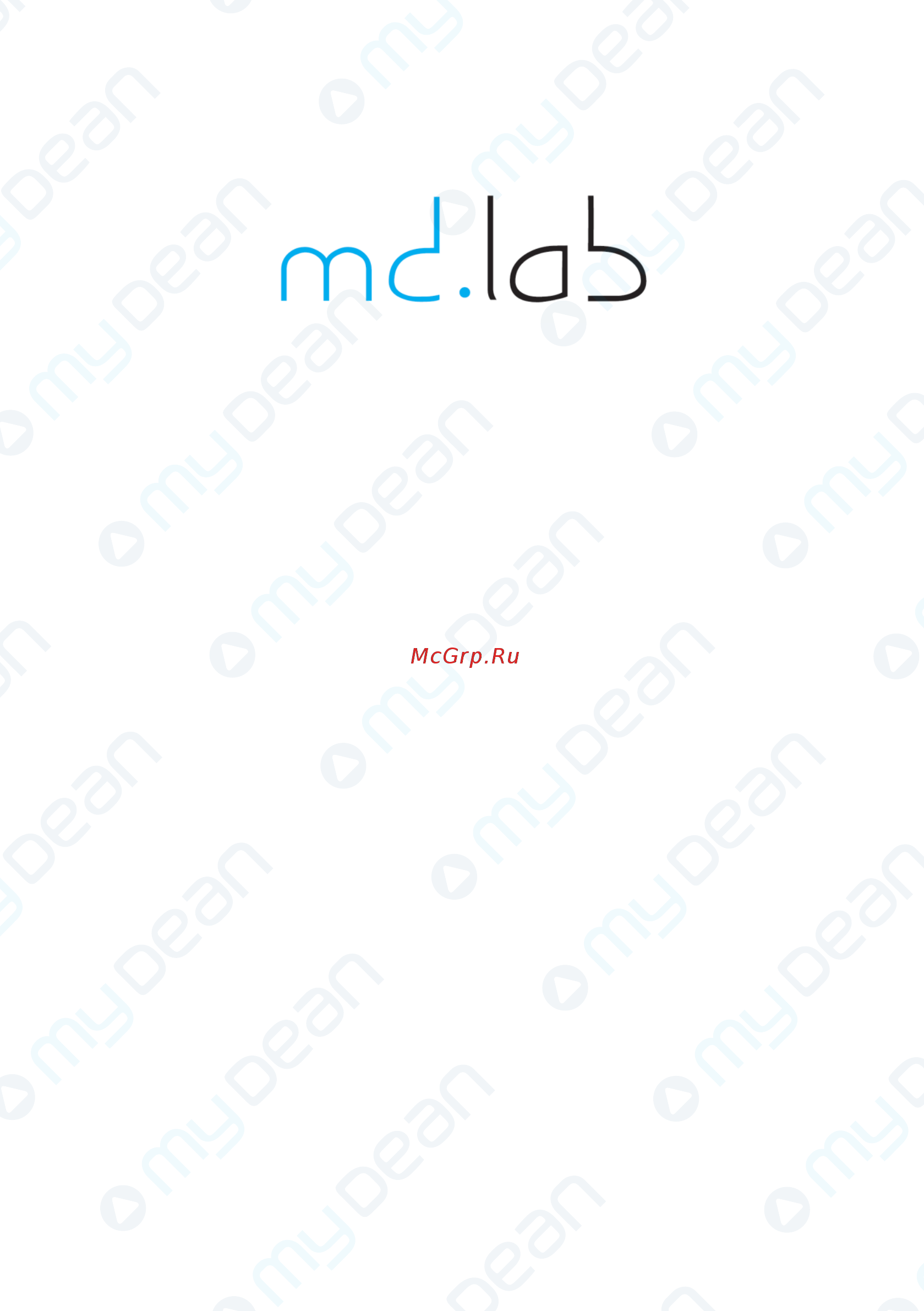 Md.lab AM-SQ200.2 Руководство пользователя онлайн