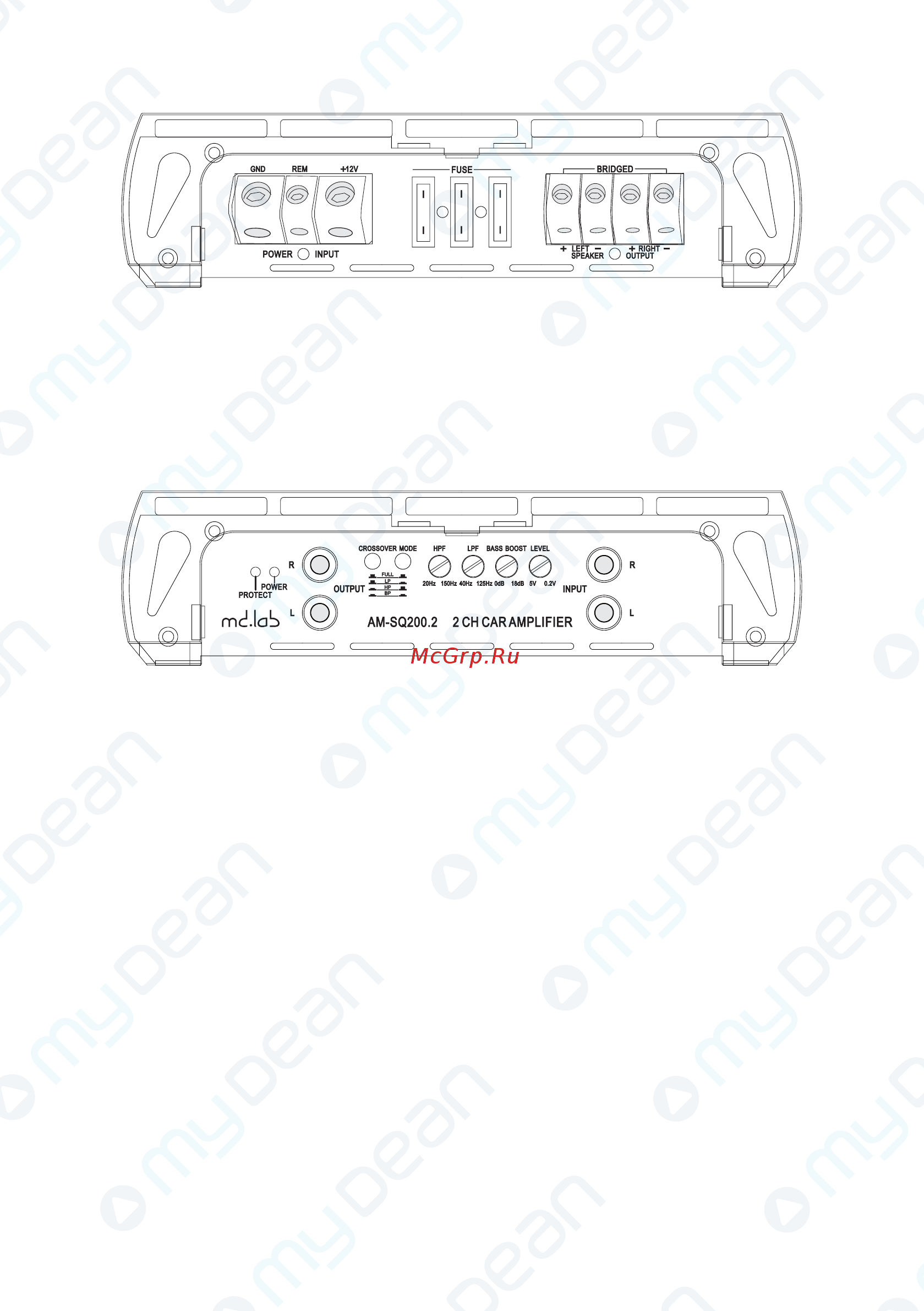 Md.lab AM-SQ200.2 Руководство пользователя онлайн [4/12] 445650