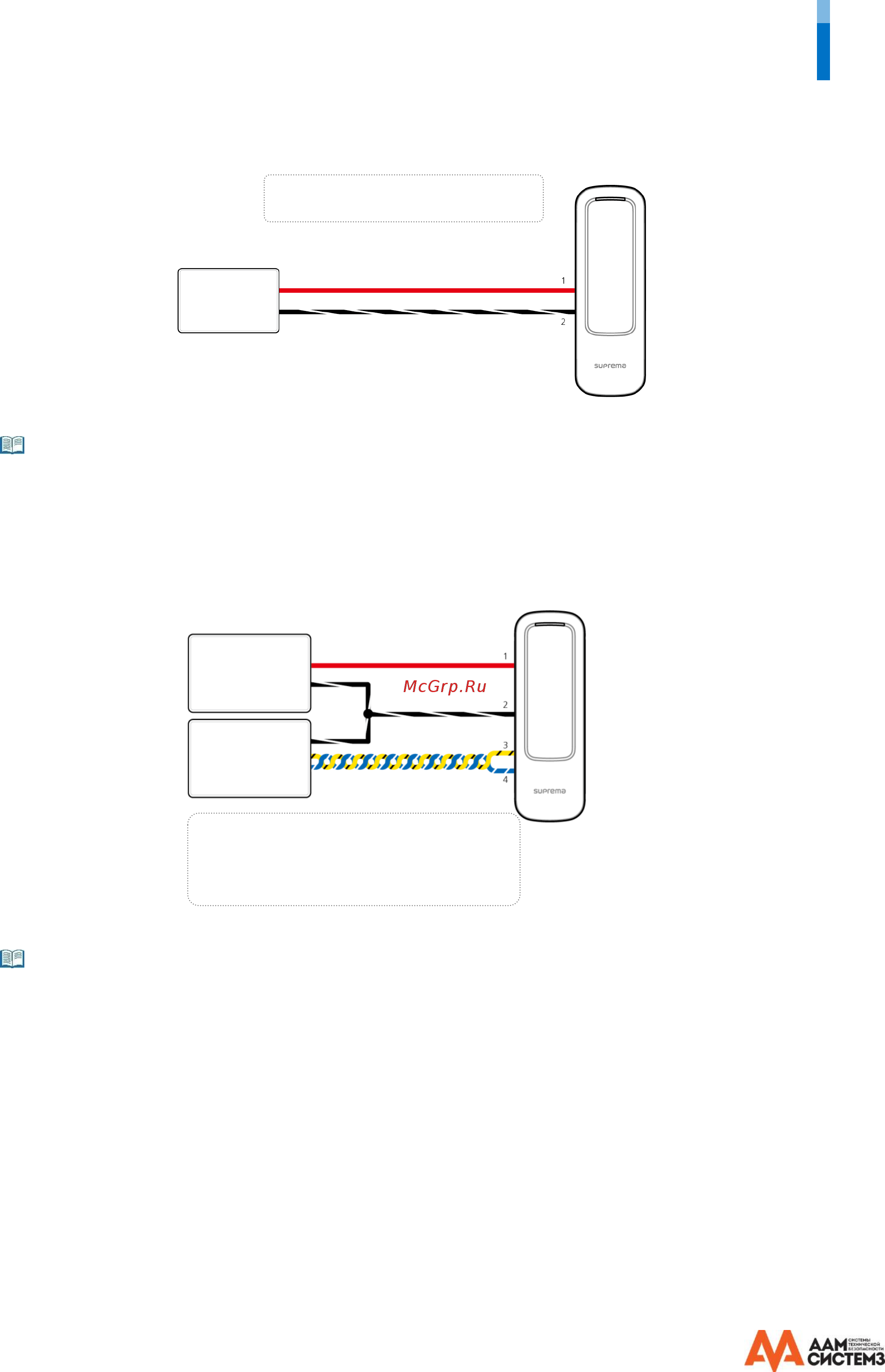 Suprema XPass D2 [10/15] Подключение питания
