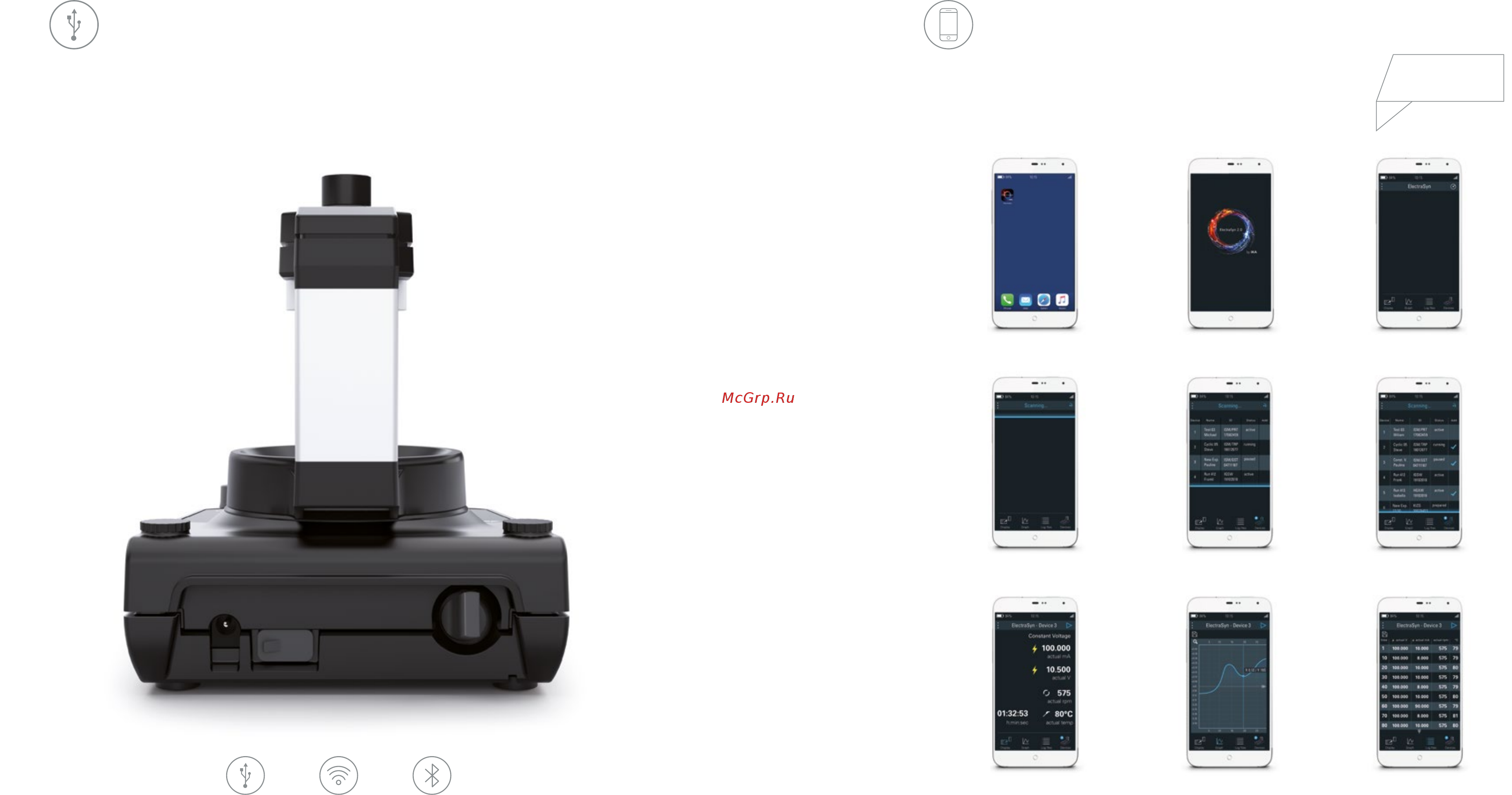 IKA ElectraSyn 2.0 pro Package 0040003261 [12/17] Разъем usb wifi bluetooth