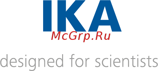 IKA Plate (RCT digital) 0025004601 Руководство по эксплуатации онлайн