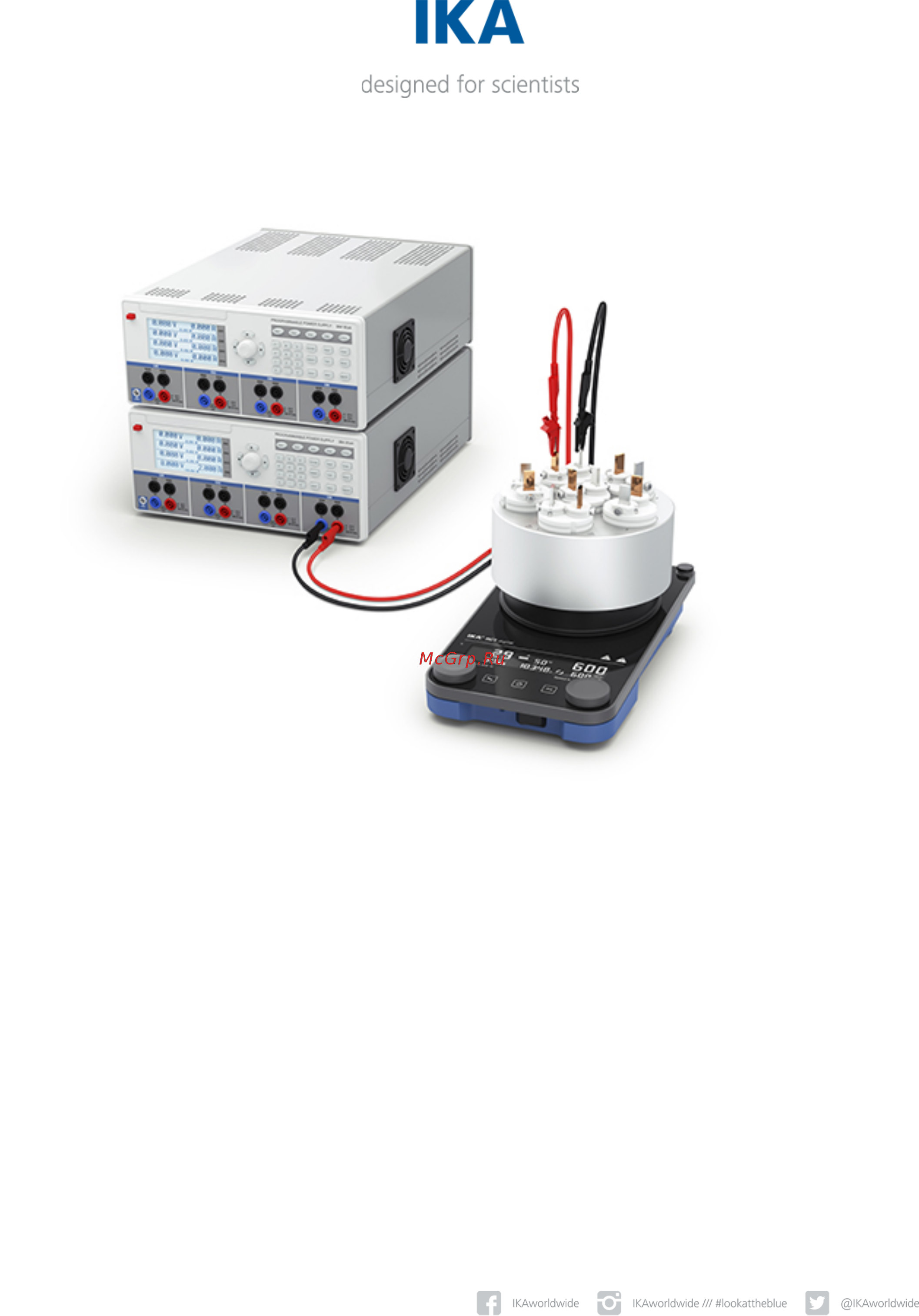 IKA Screening System Package (6 Cells) 0040003631 Технический паспорт онлайн