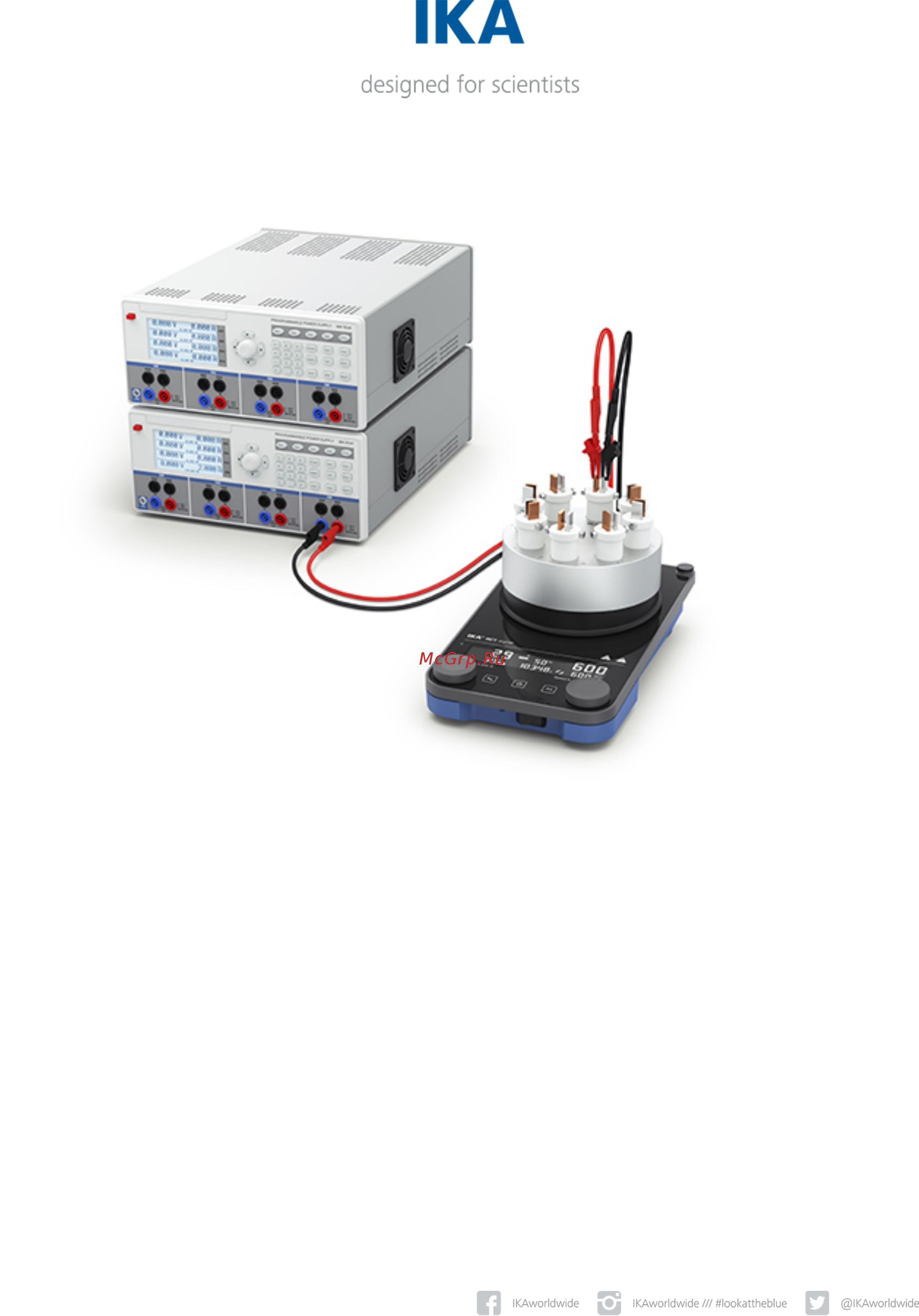 IKA Screening System Package (8 Cells) 0040003642 Технический паспорт онлайн