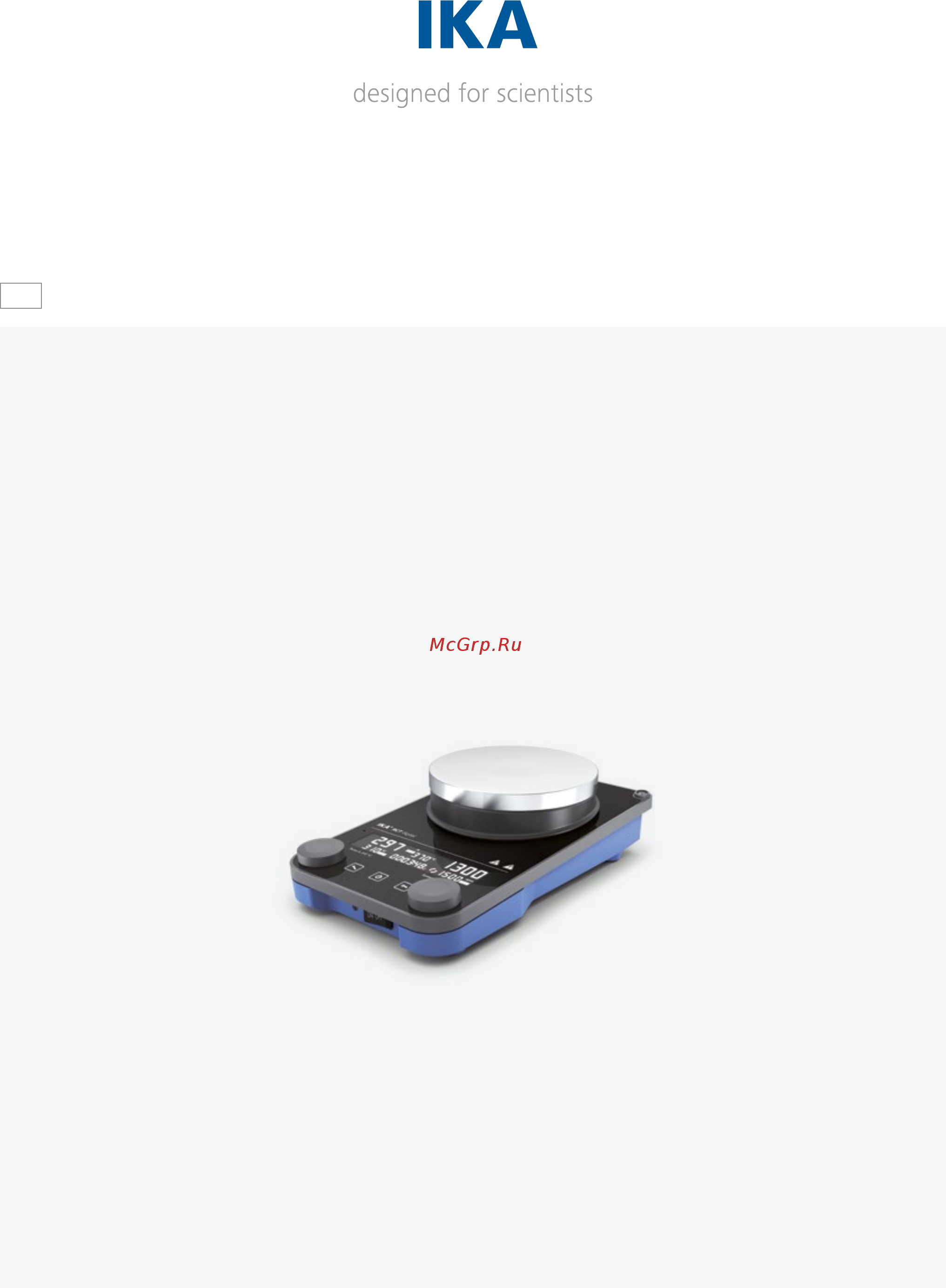 IKA C-MAG HS 7 0003581200 Брошюра Magnetic Stirrers онлайн