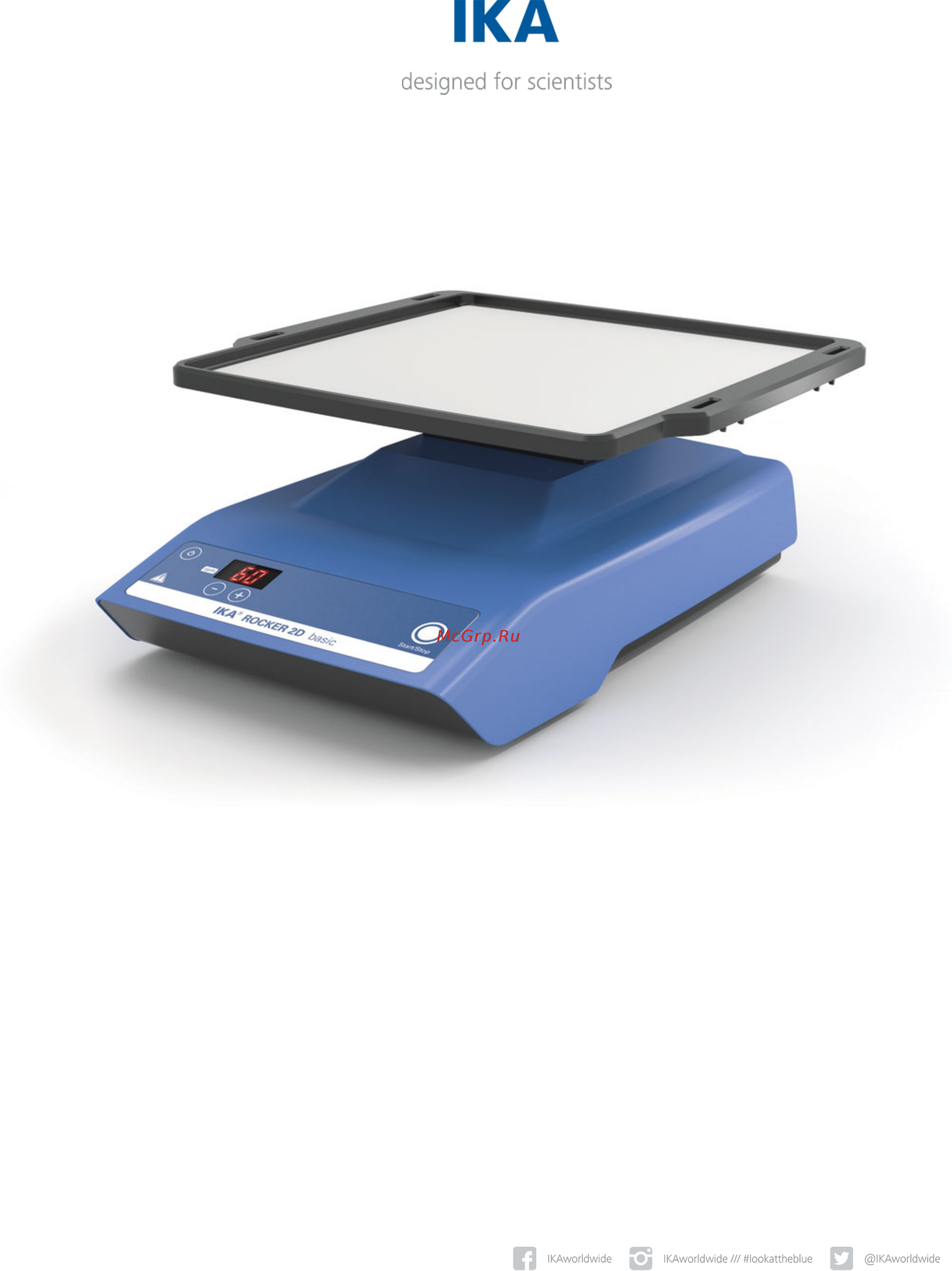 IKA ROCKER 2D basic 0004002000 Технический паспорт онлайн