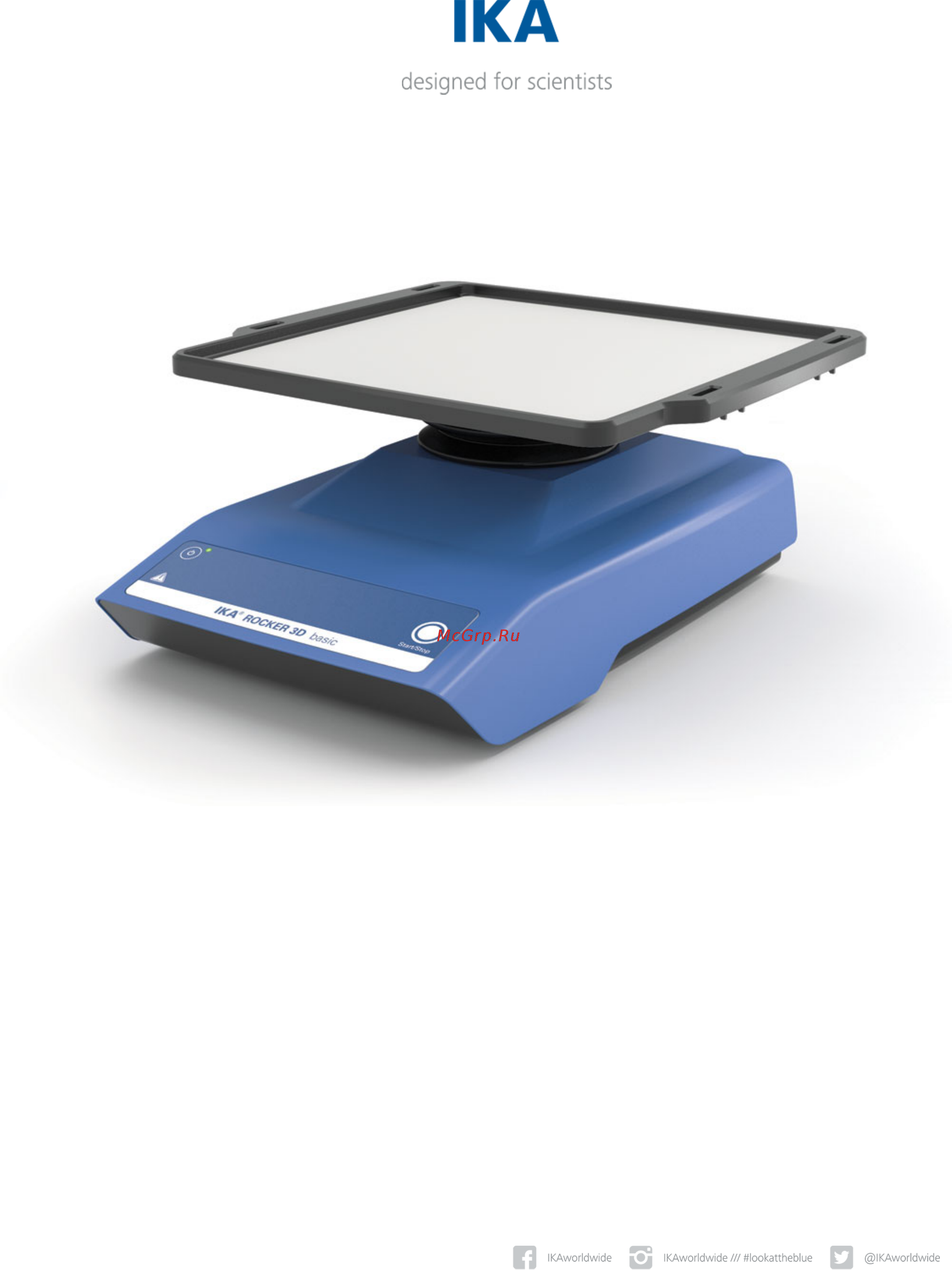 IKA ROCKER 3D basic 0004000000 Технический паспорт онлайн
