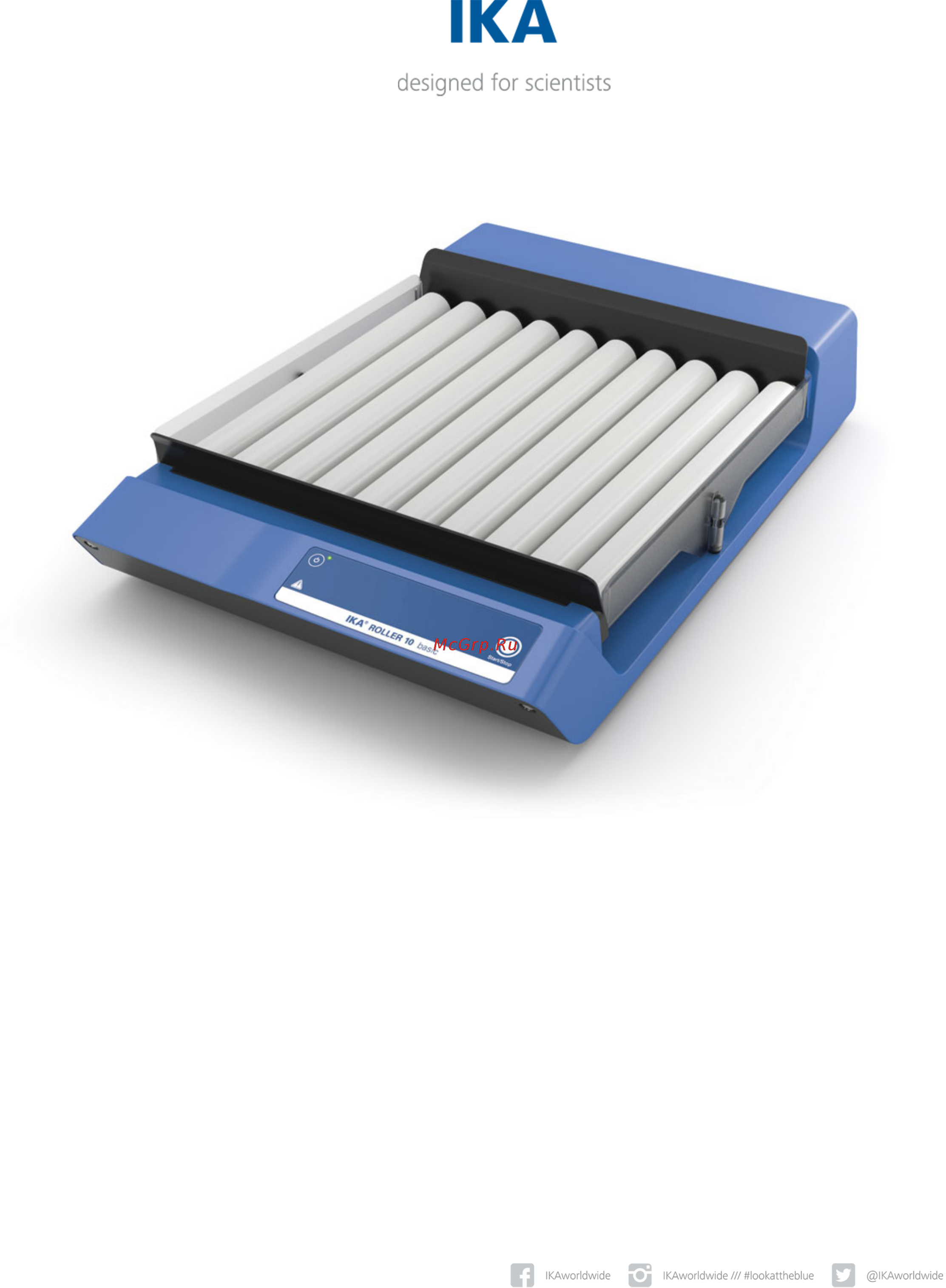 IKA ROLLER 10 basic 0004012000 Технический паспорт онлайн