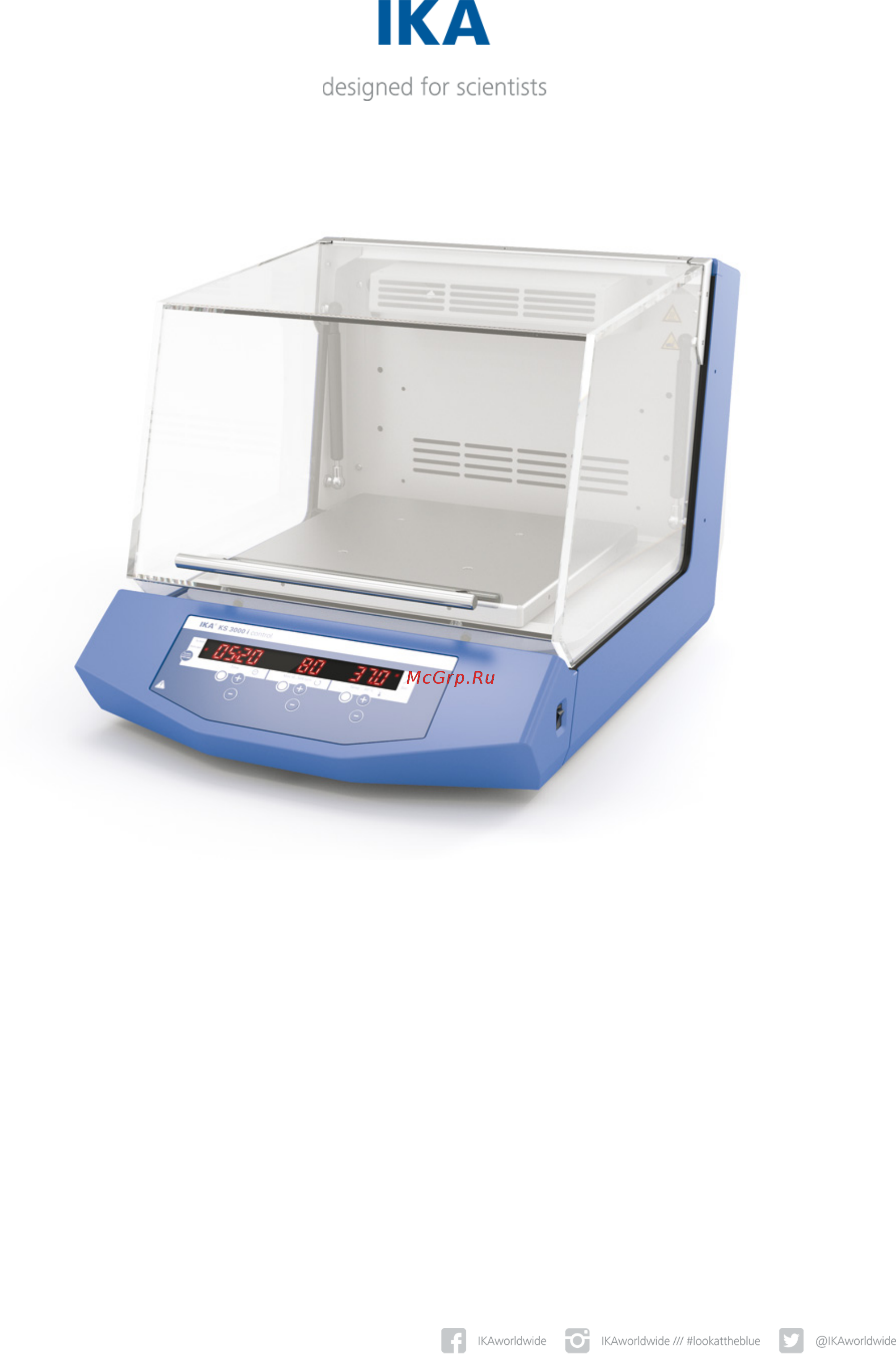 IKA KS 3000 i control 0003940000 Технический паспорт онлайн