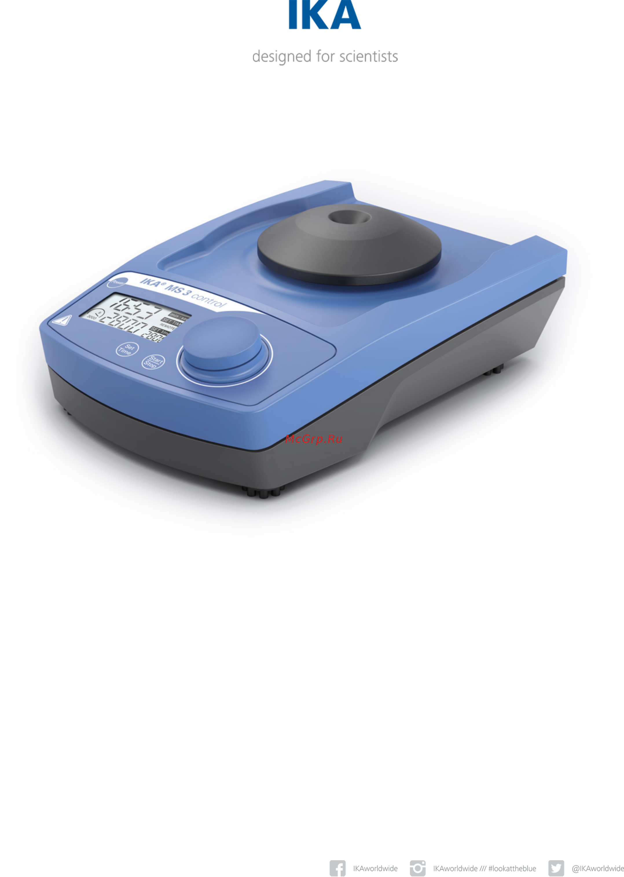 IKA MS 3 control 0020016017 Технический паспорт онлайн