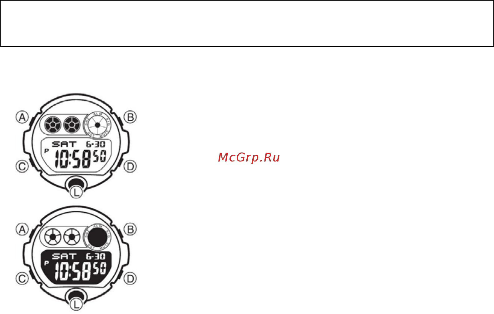 Casio BG-6902-2B Инструкция по эксплуатации онлайн [2/6] 445996
