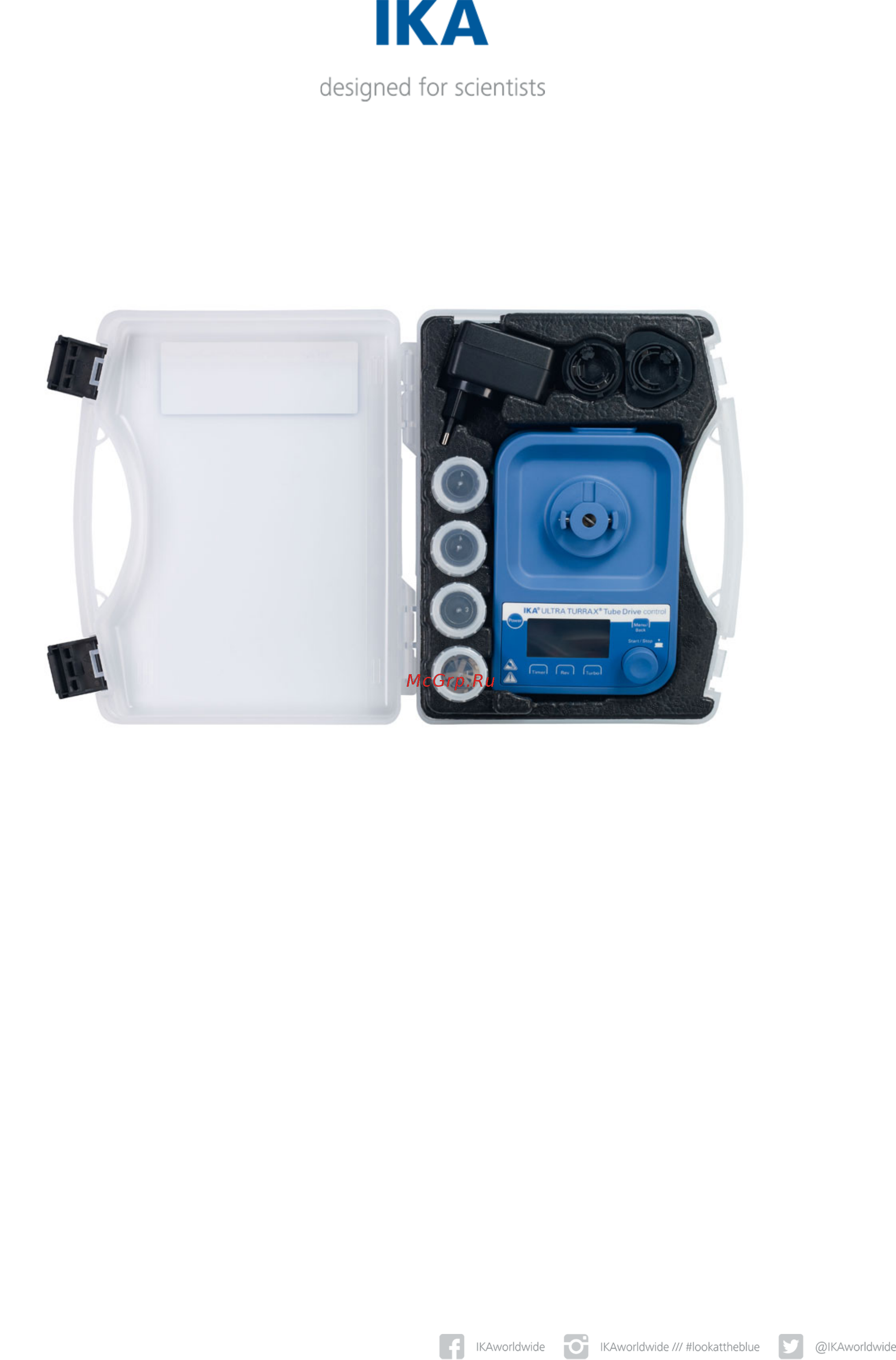 IKA ULTRA-TURRAX Tube Drive P control Workstation 0025005836 Технический паспорт онлайн