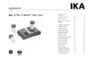 IKA ULTRA-TURRAX Tube Drive 0003646000 Руководство пользователя