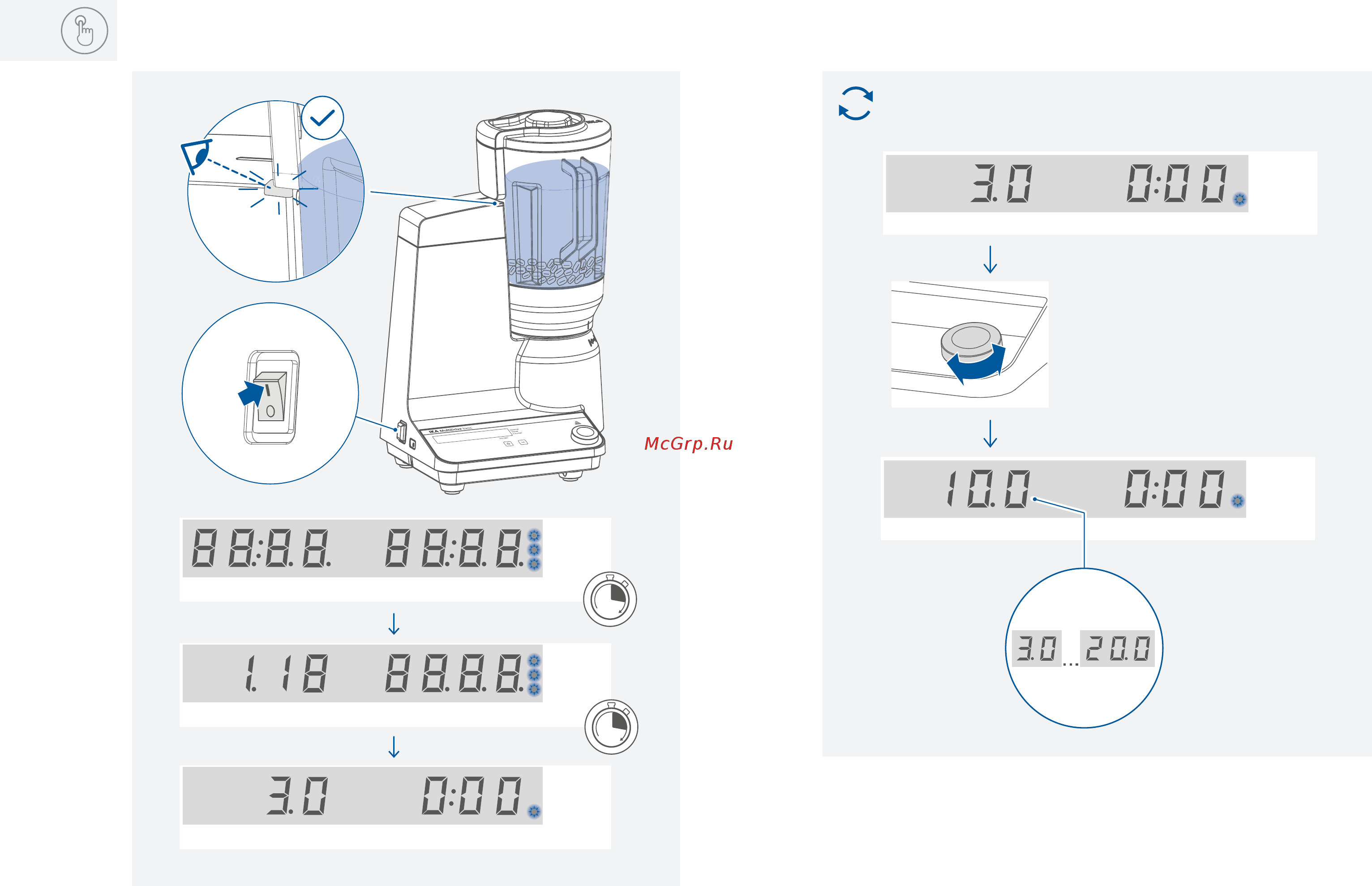 IKA MultiDrive basic M 20 successor package 0010005893 [9/15] Эксплуатация