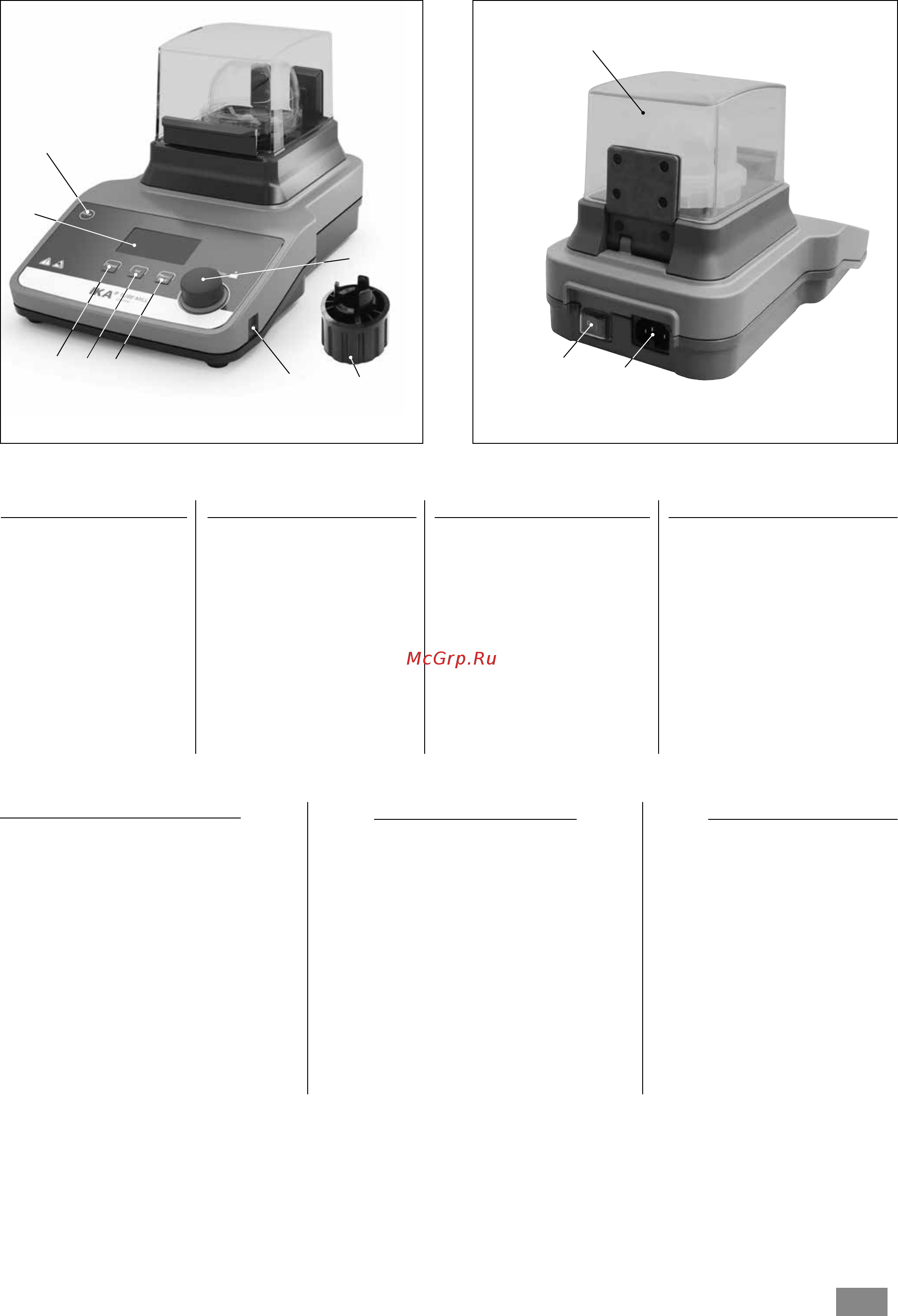 IKA Tube Mill control 0004180000 [2/96] Fig 1 fig 2