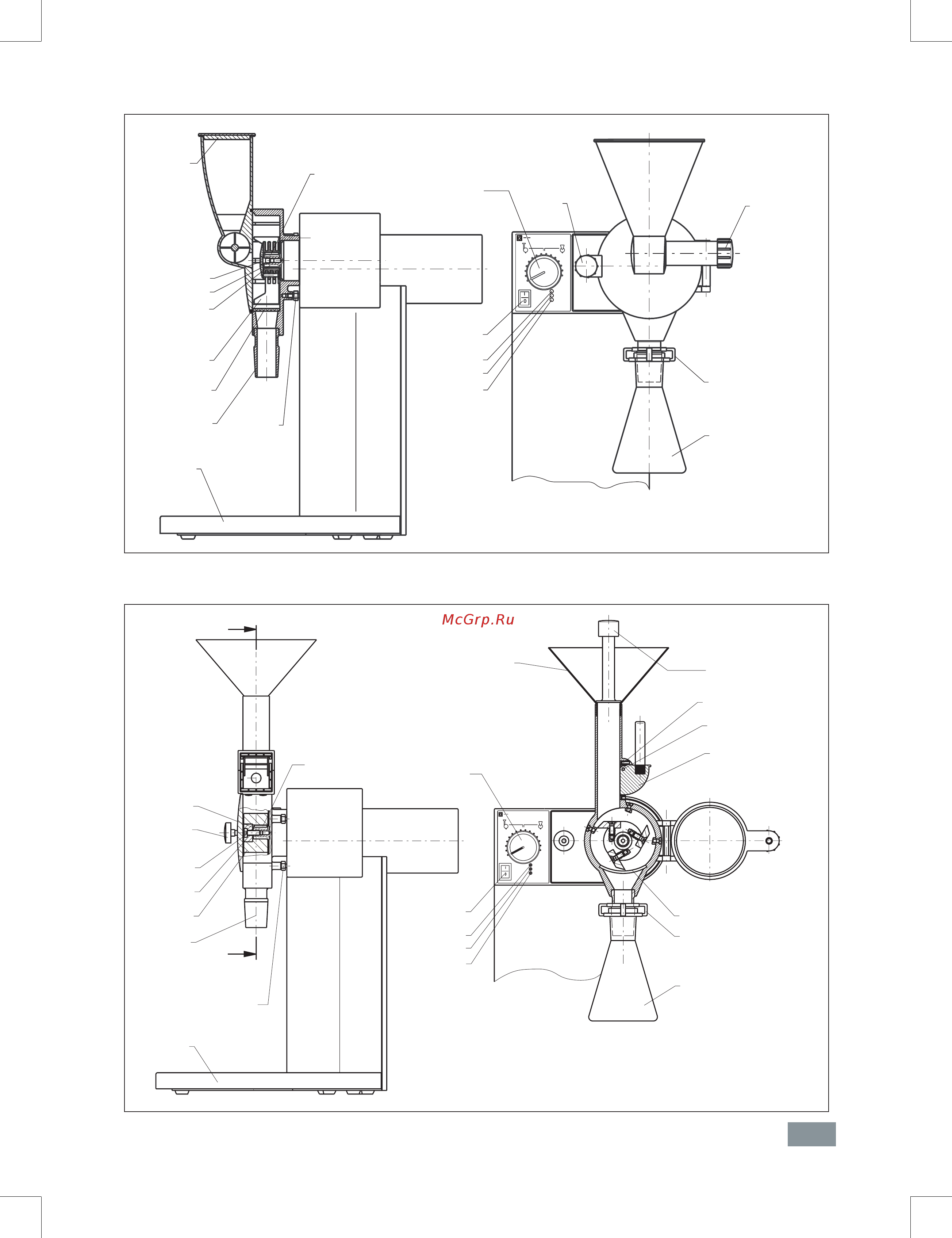 IKA MF 10 basic 0002836000 [3/92] Mf 10 schneidmahlkopf cutting mill head tête de broyage par coupe
