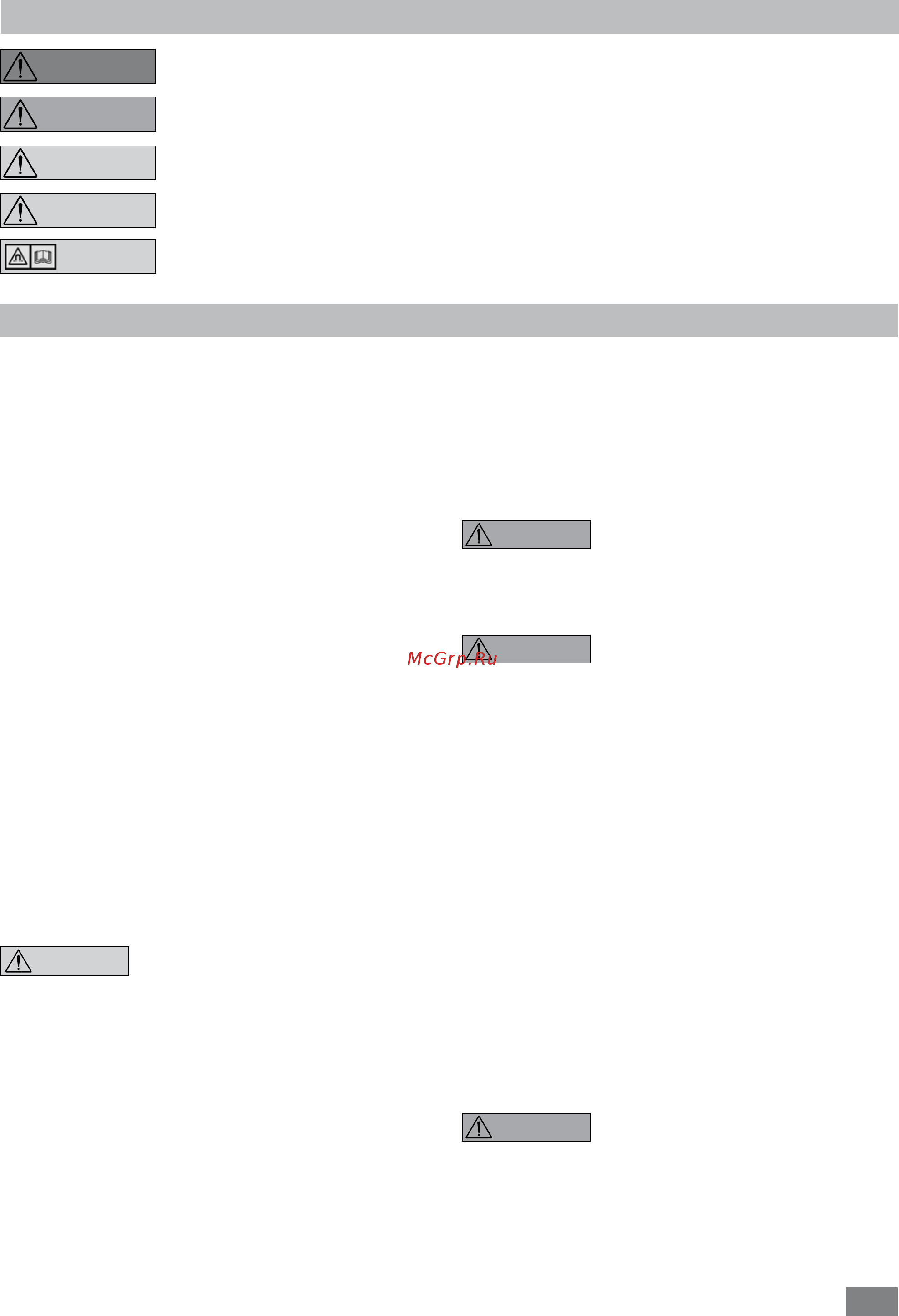 IKA STARVISC 200-2.5 control 0025003604 [4/26] Explication of warning symbols