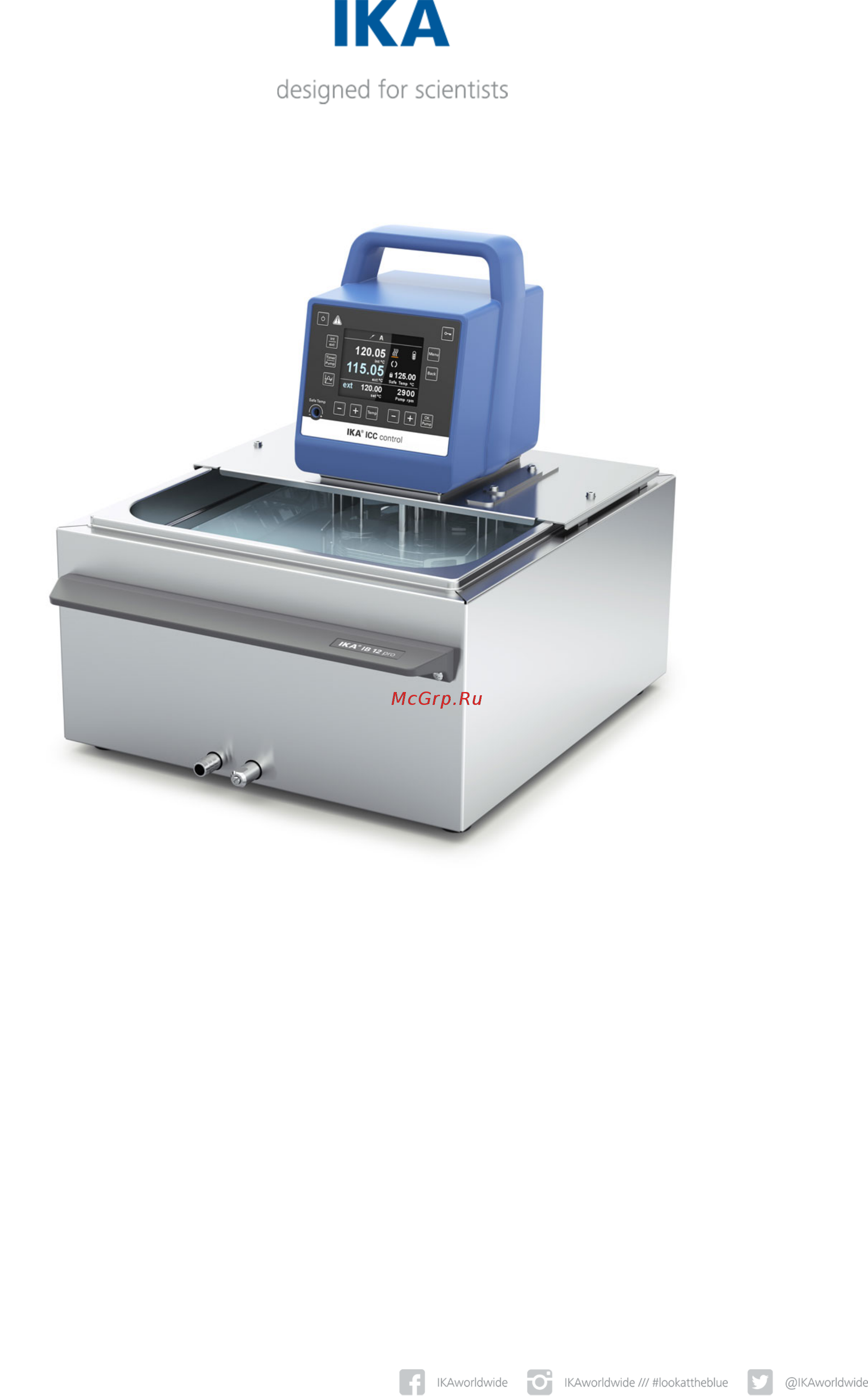 IKA ICC control pro 12 0010000415 Технический паспорт онлайн