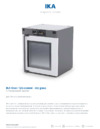 IKA Oven 125 control - dry glass 0020003996 Технический паспорт