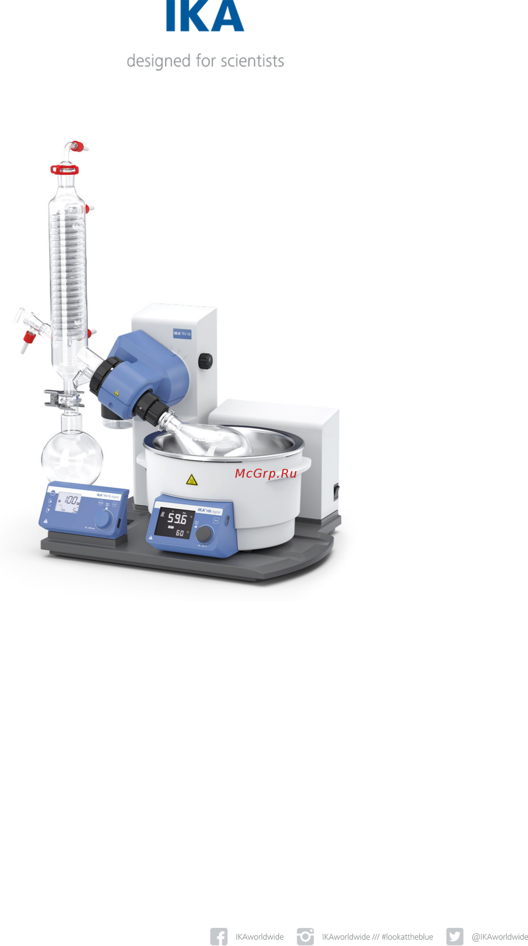 IKA RV 10 digital V-C 0010004802 Технический паспорт онлайн