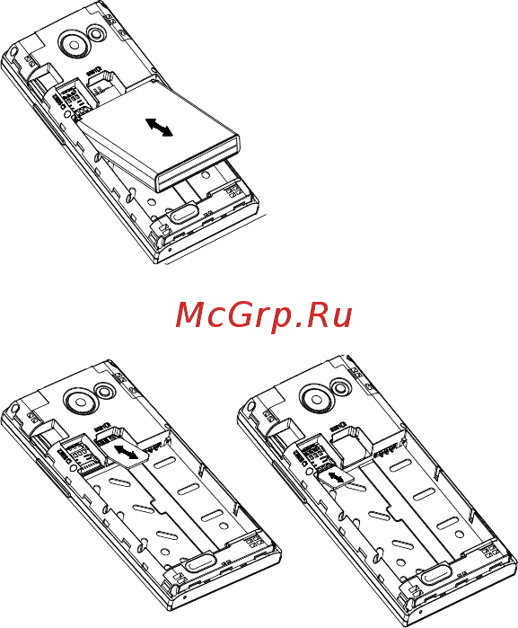 DEXP Ixion ML145 Snatch SE [10/27] Установка sim карты и карты памяти