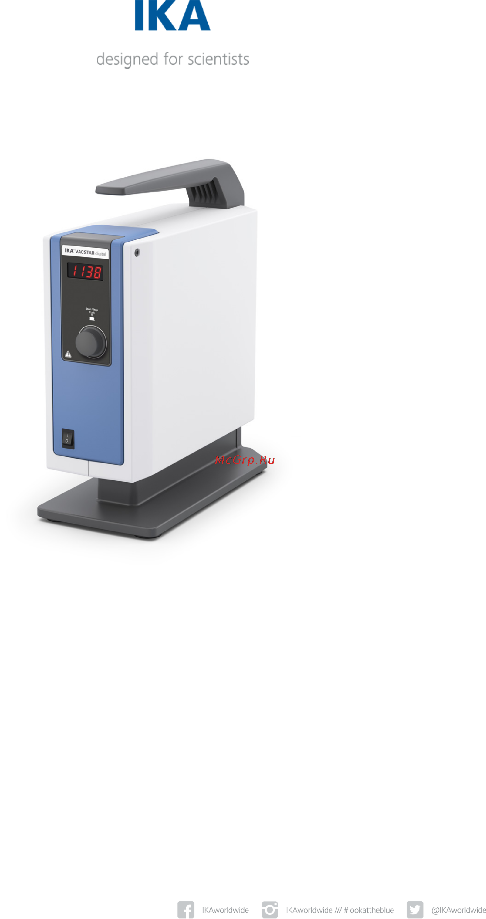 IKA VACSTAR digital 0020016236 Технический паспорт онлайн