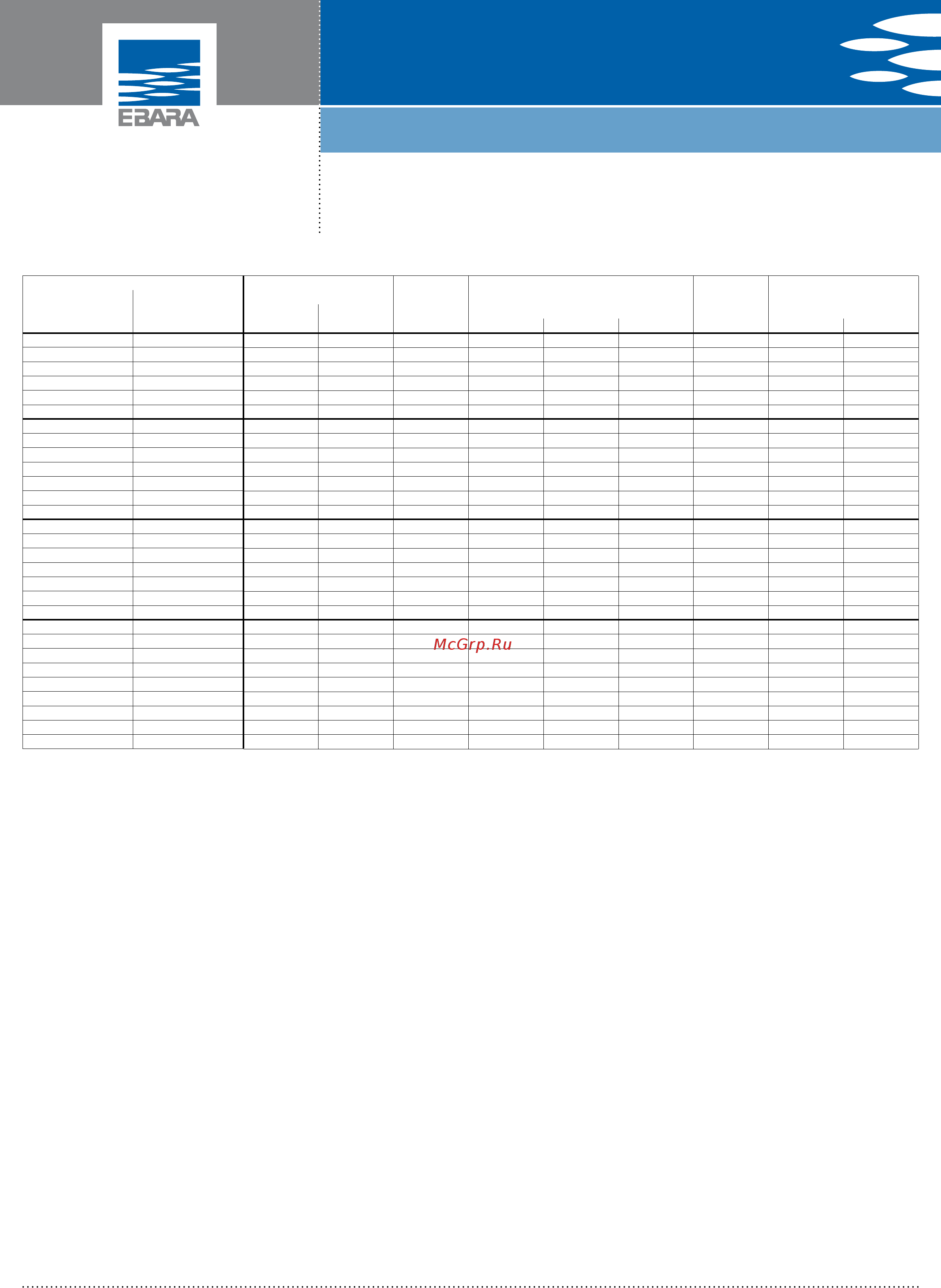 Ebara 3D 65-125/7,5 [62/66] D series