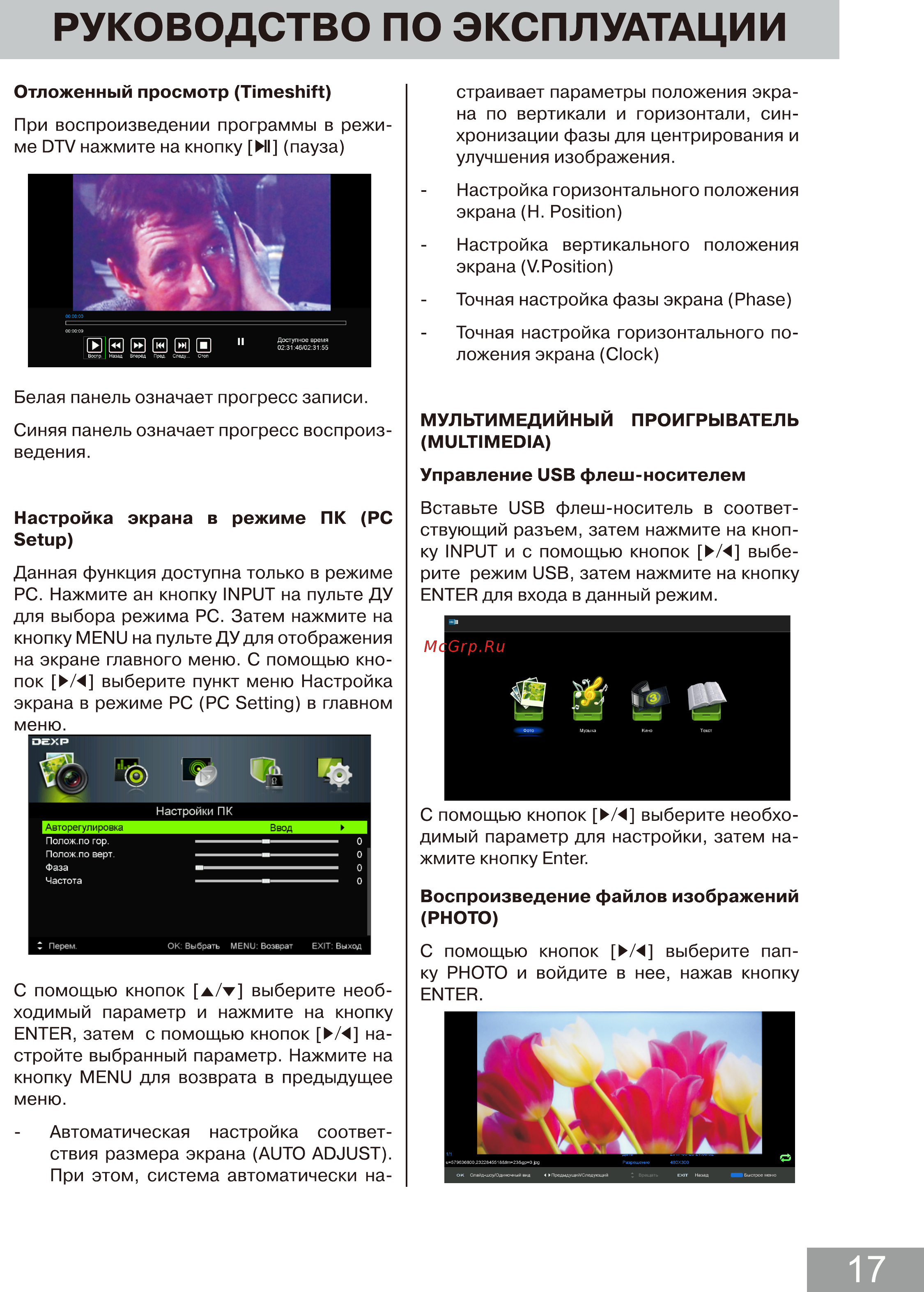 DEXP H20D7000E Инструкция по эксплуатации онлайн [19/26] 446801