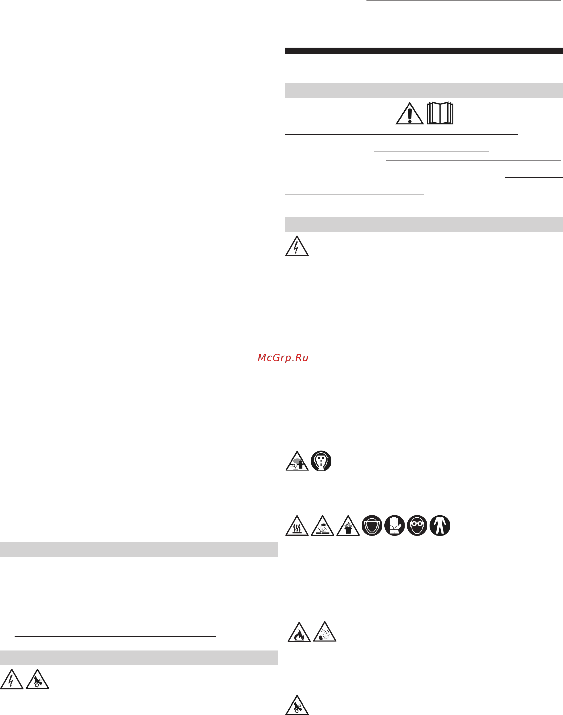 Deca D-MIG 635 TD [12/64] Advertencias de seguridad