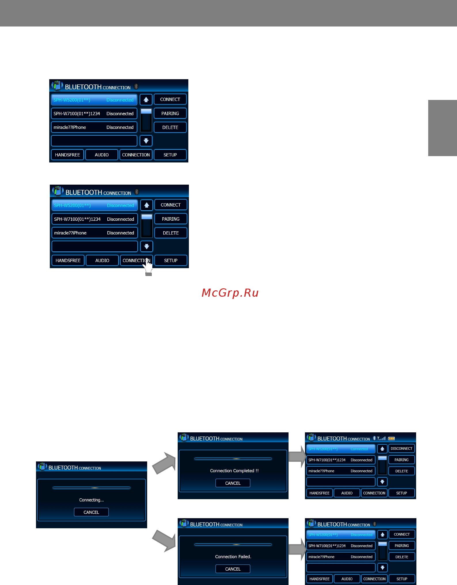 Motrex IX-55 MTX5500HHRU [13/148] Bluetooth