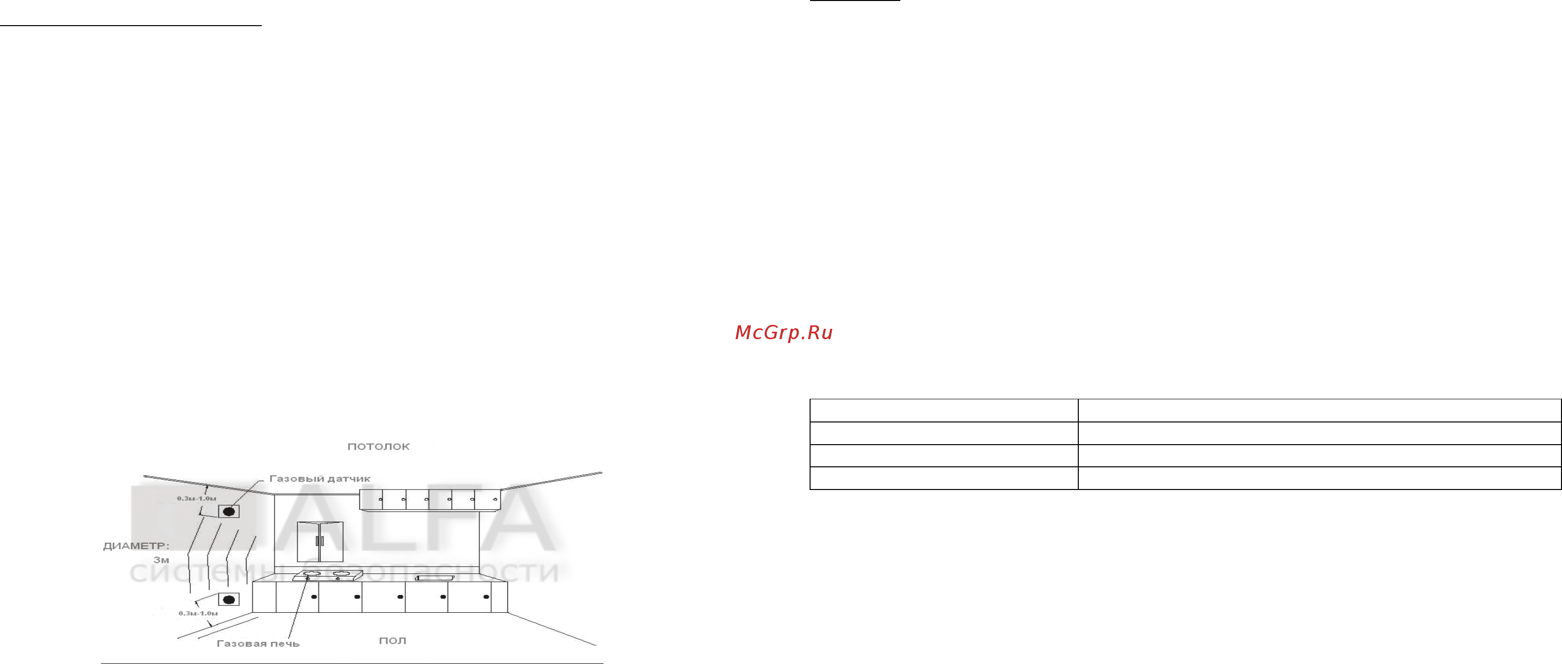 Alfa S003 Инструкция по эксплуатации онлайн [2/2] 447656